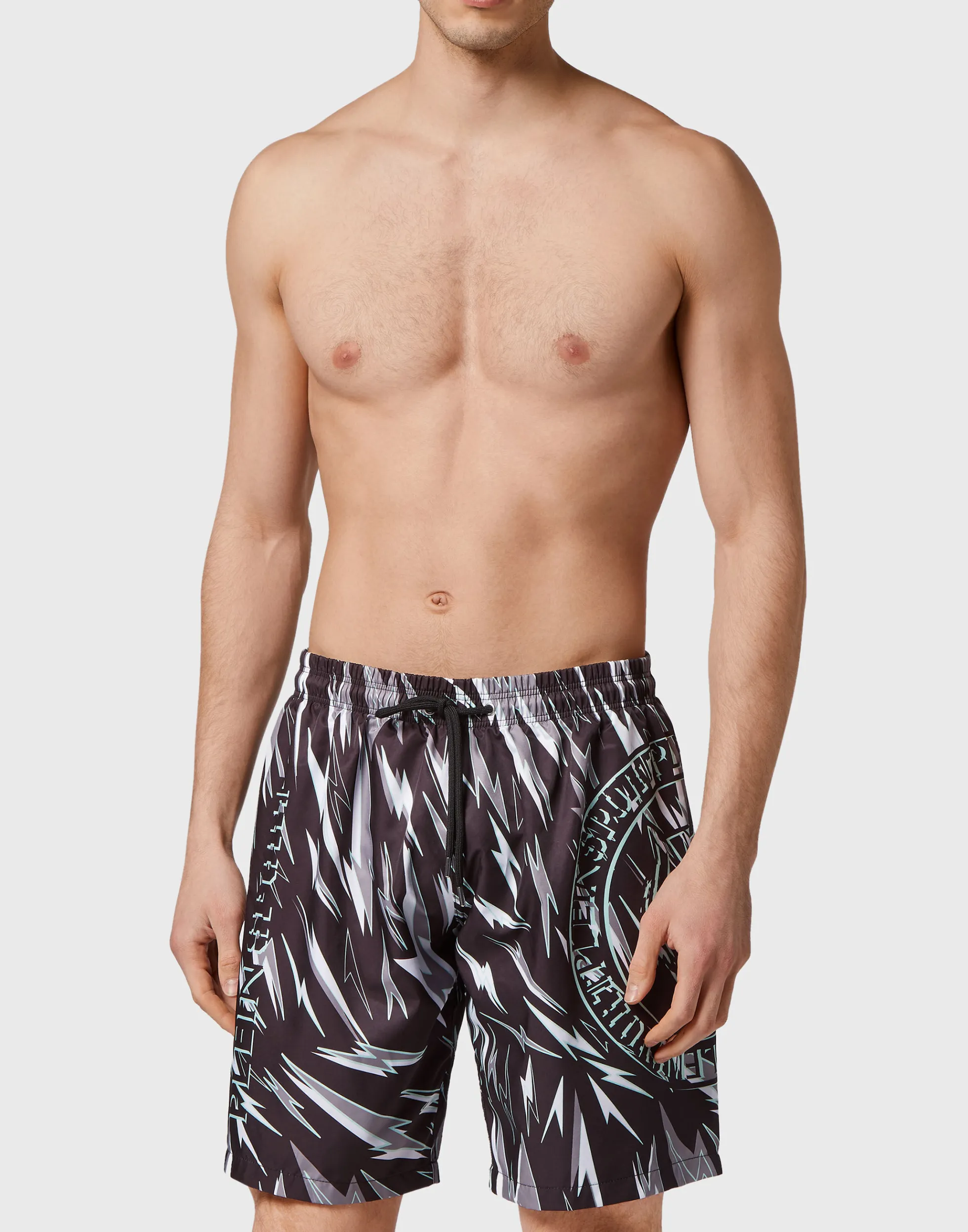 Men Plein Sport Beachwear Boxer Tiger