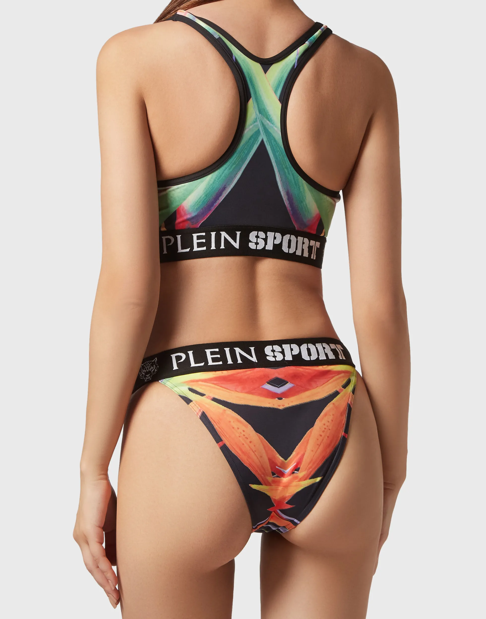 Women Plein Sport Bikini Flowers