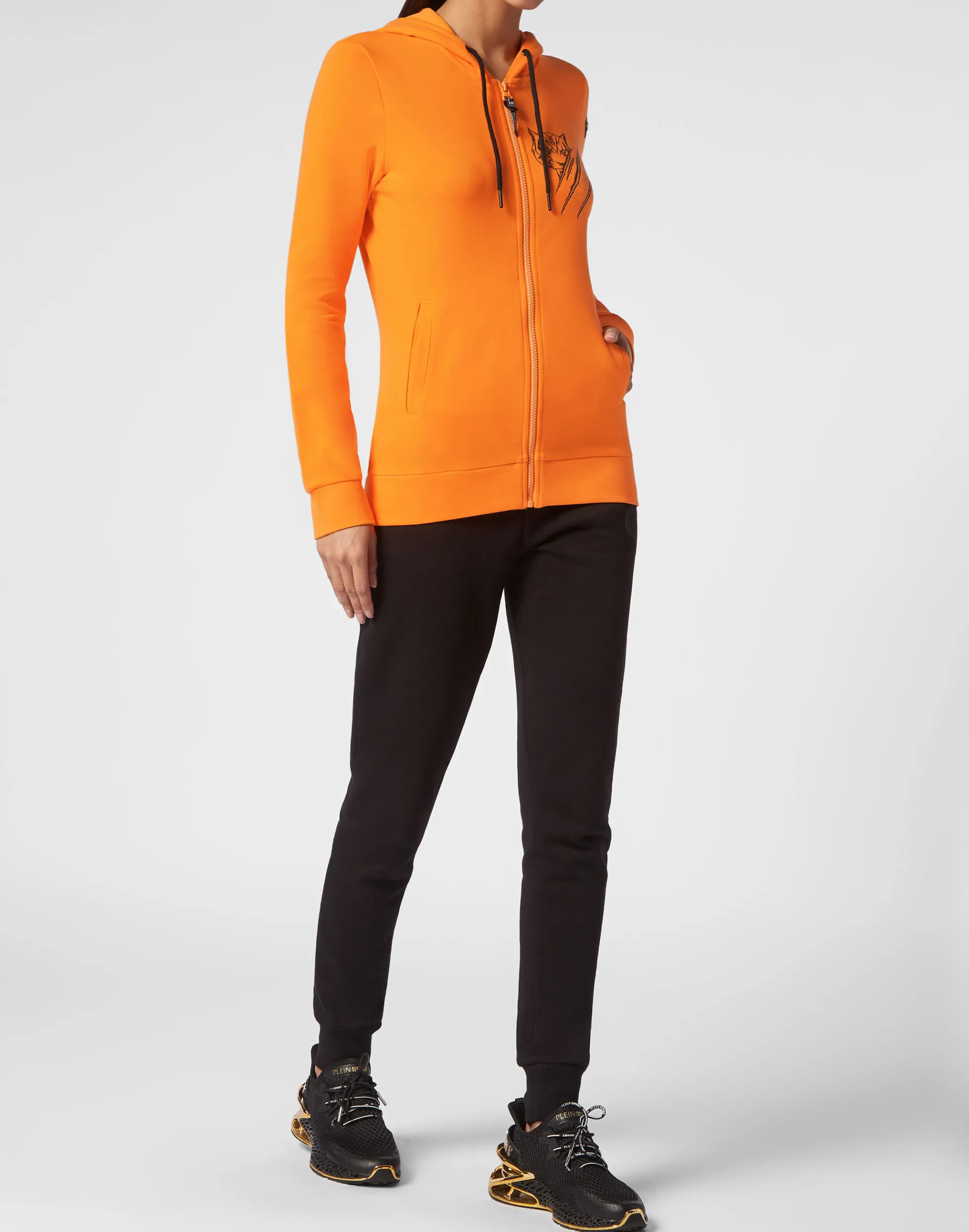 Women Plein Sport Hoodie Sweatjacket