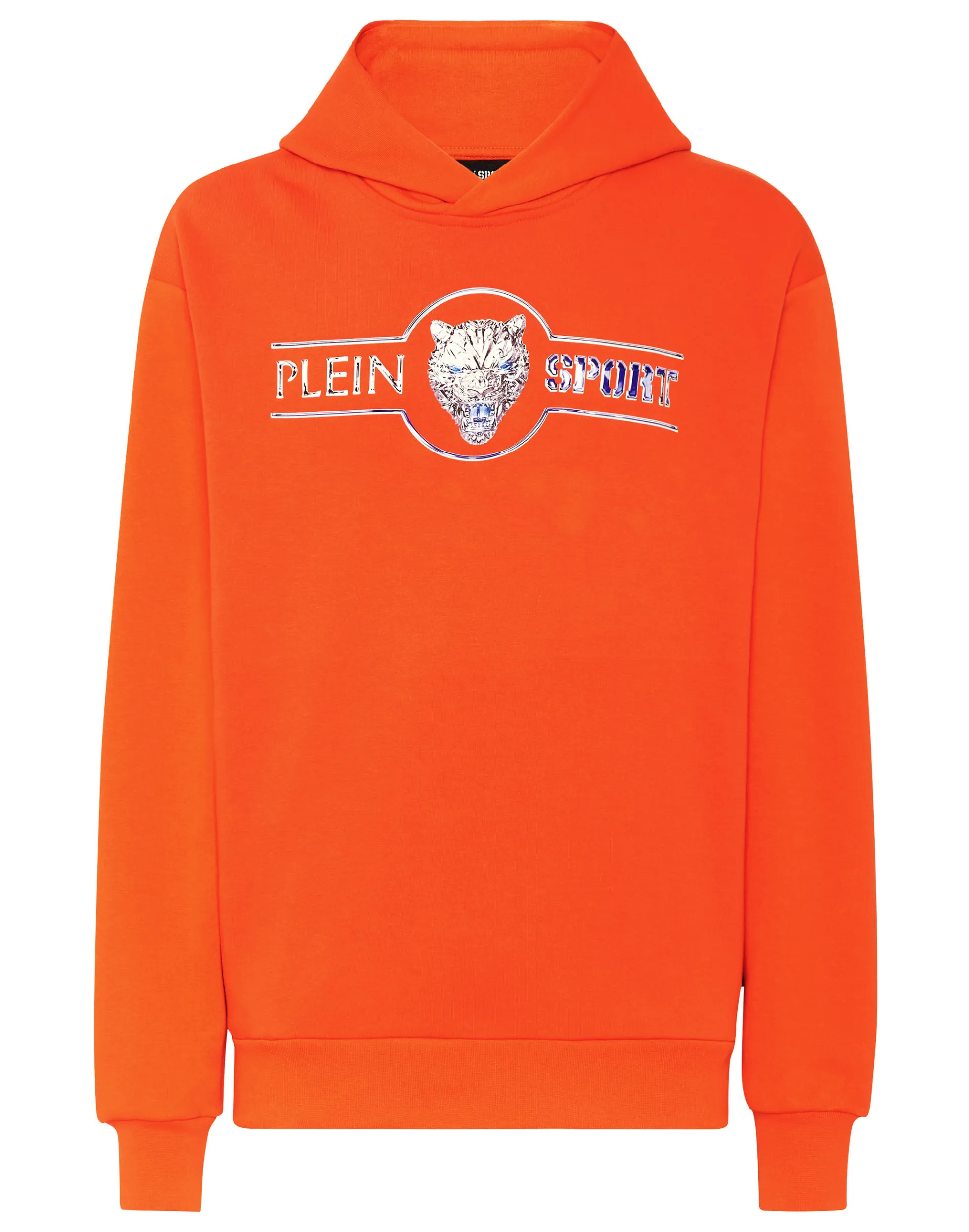 Men Plein Sport Hoodie Sweatshirt Chrome Scratch Edition