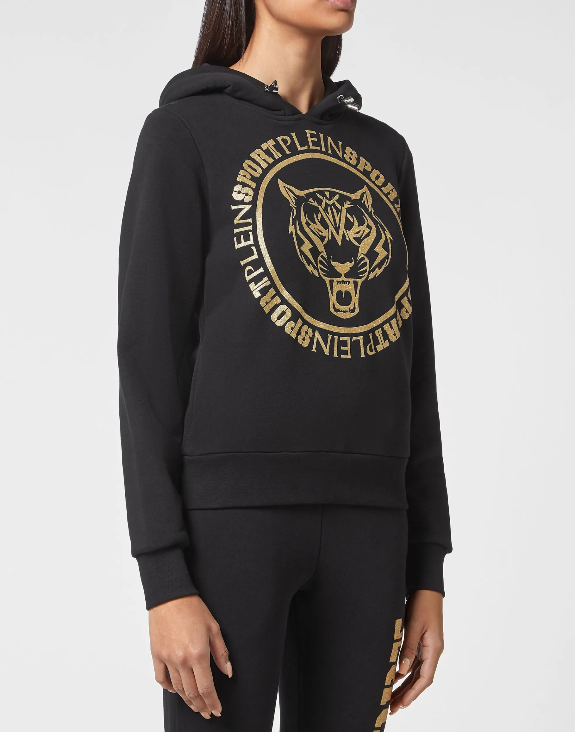 Women Plein Sport Hoodie Sweatshirt Tiger