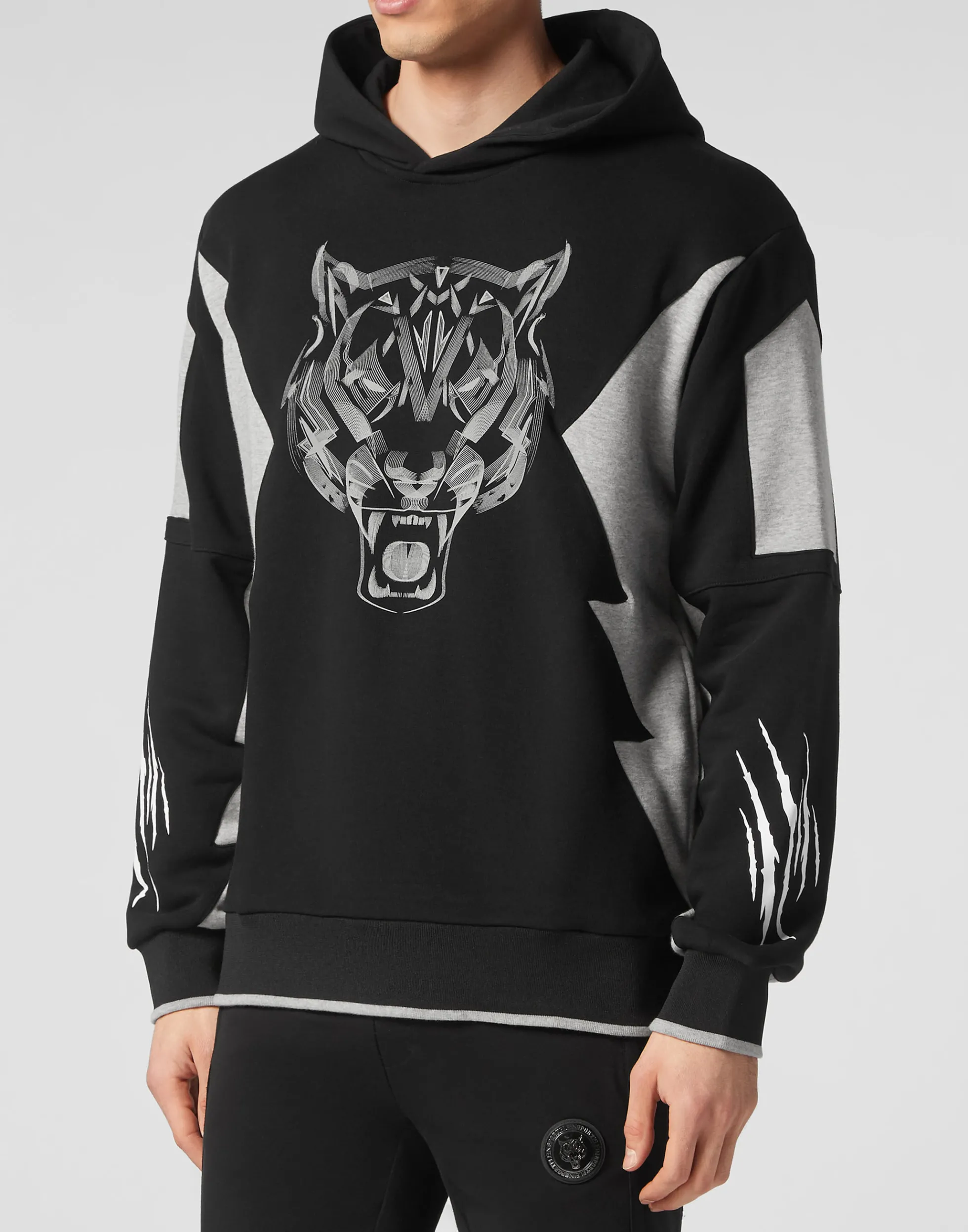 Men Plein Sport Hoodie Sweatshirt Tiger