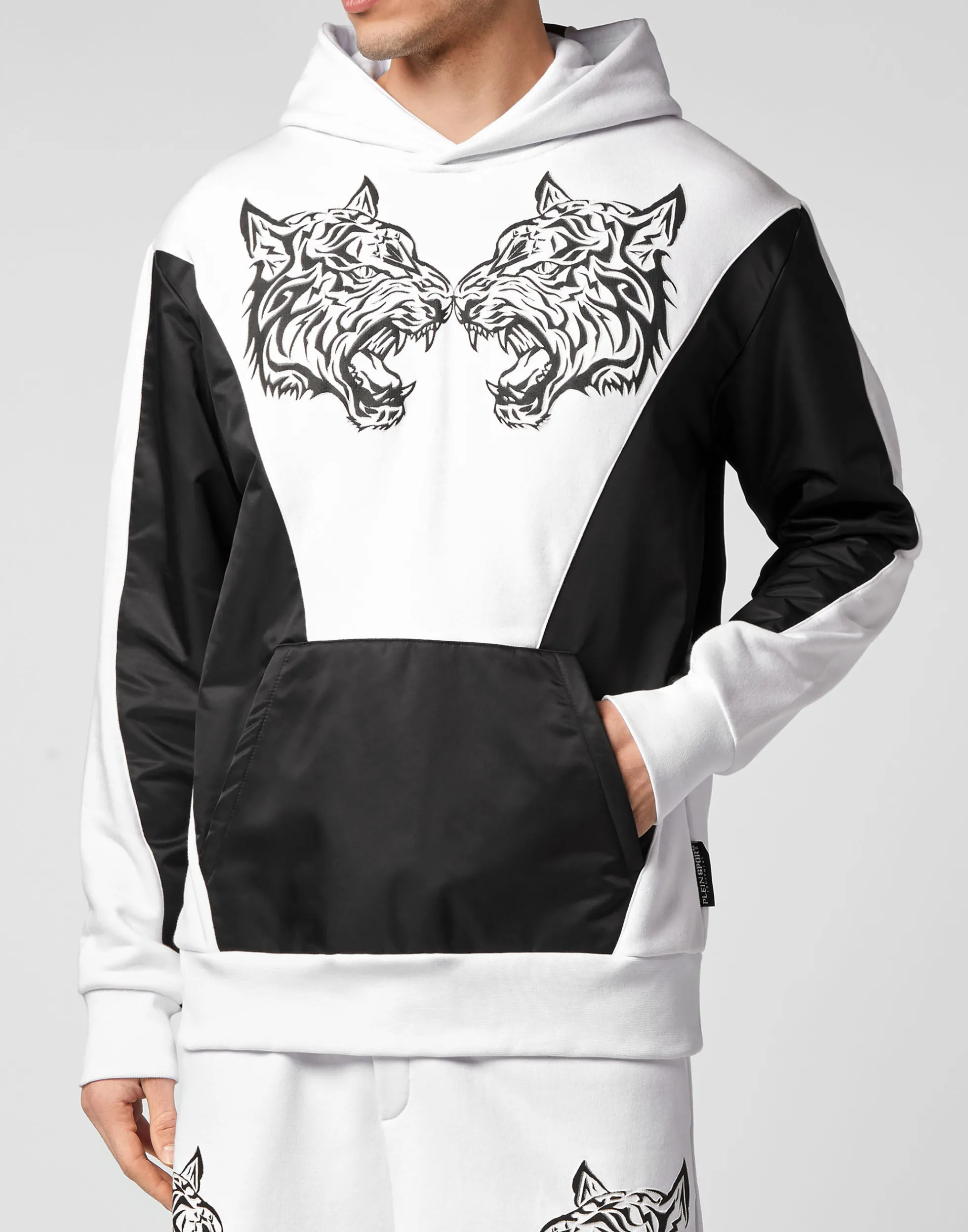 Men Plein Sport Hoodie Sweatshirt Tiger