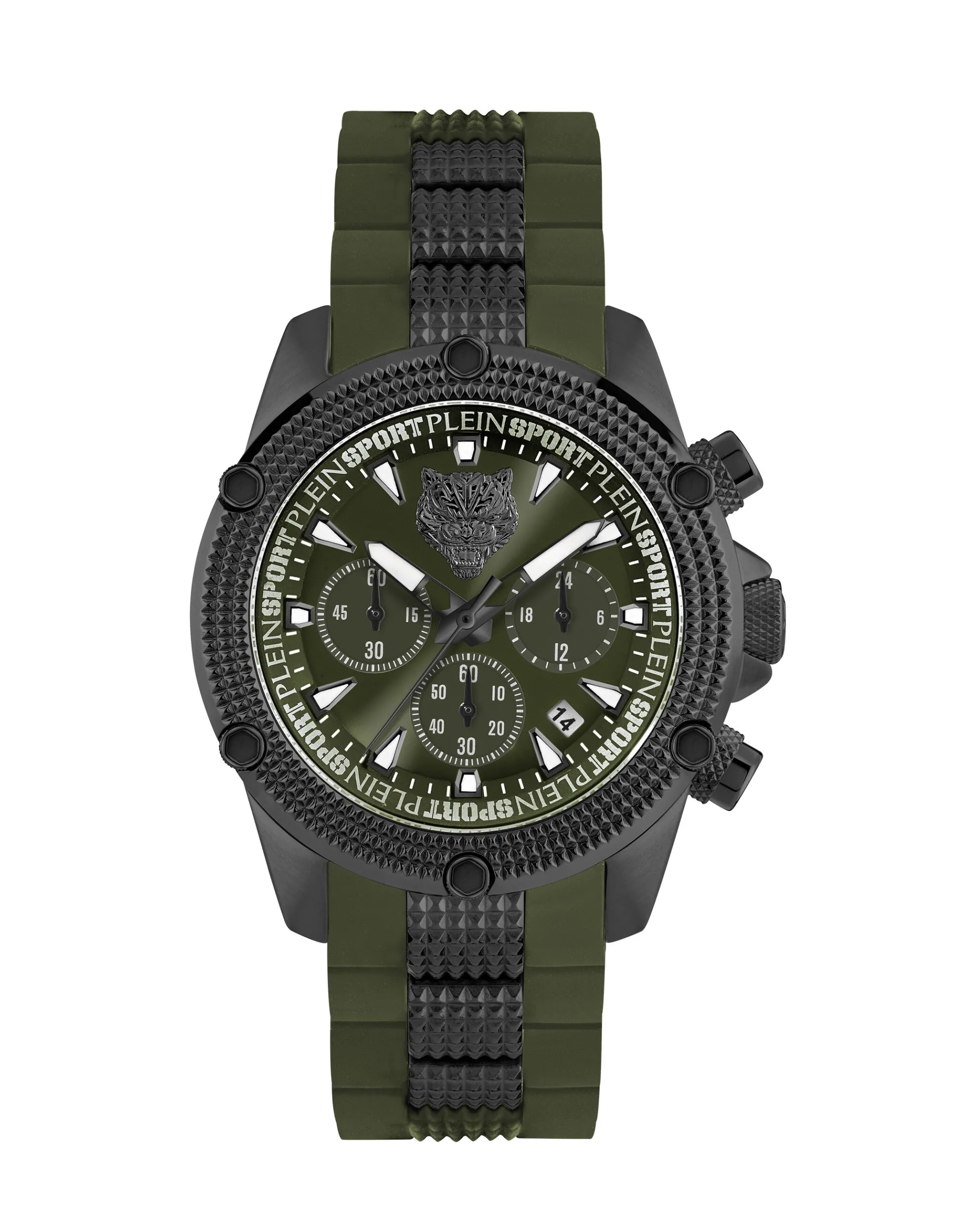 Men Plein Sport Hurricane Chrono Watch