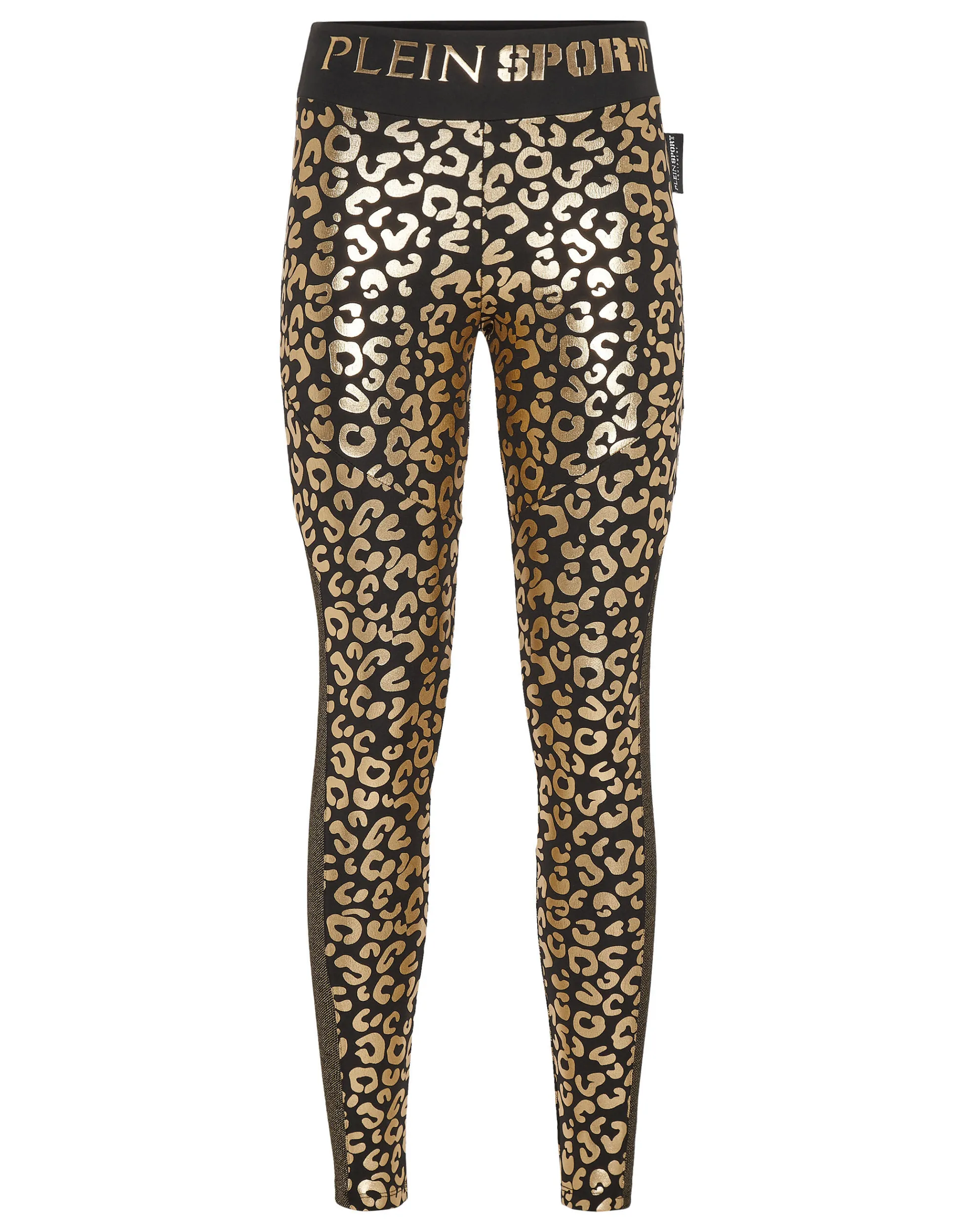 Women Plein Sport Jogging Leggings Leopard