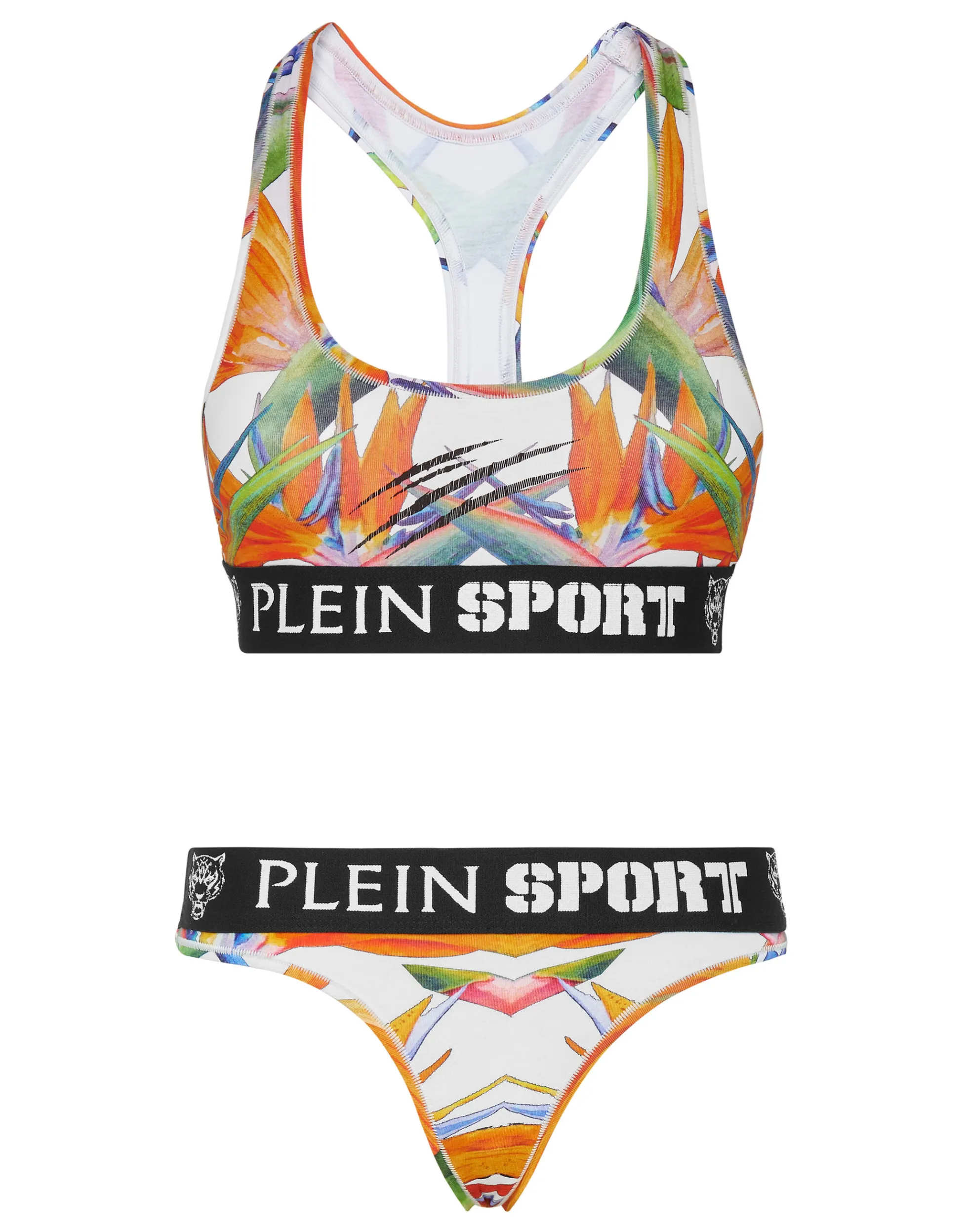 Women Plein Sport Jogging Lingerie Set