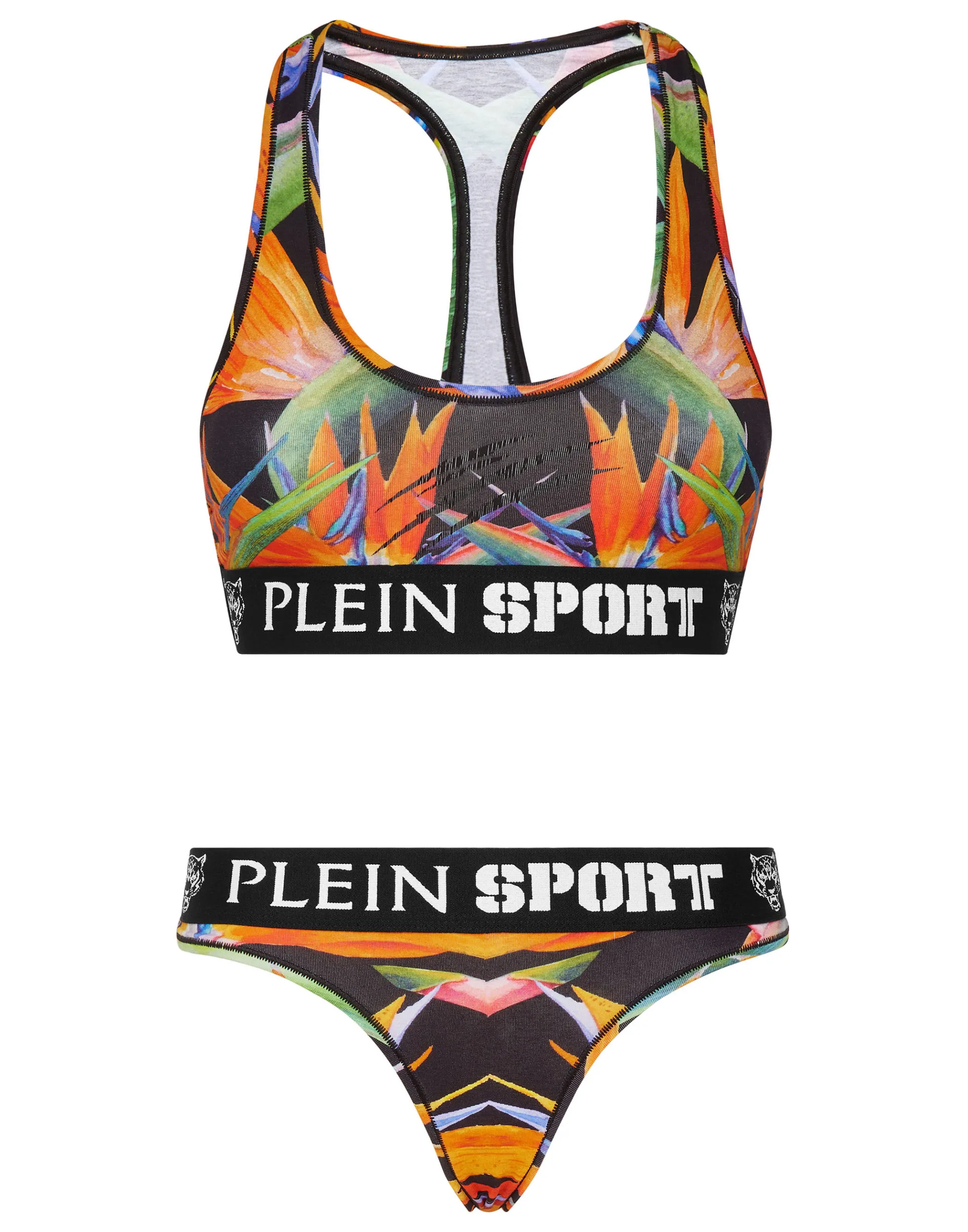 Women Plein Sport Jogging Lingerie Set