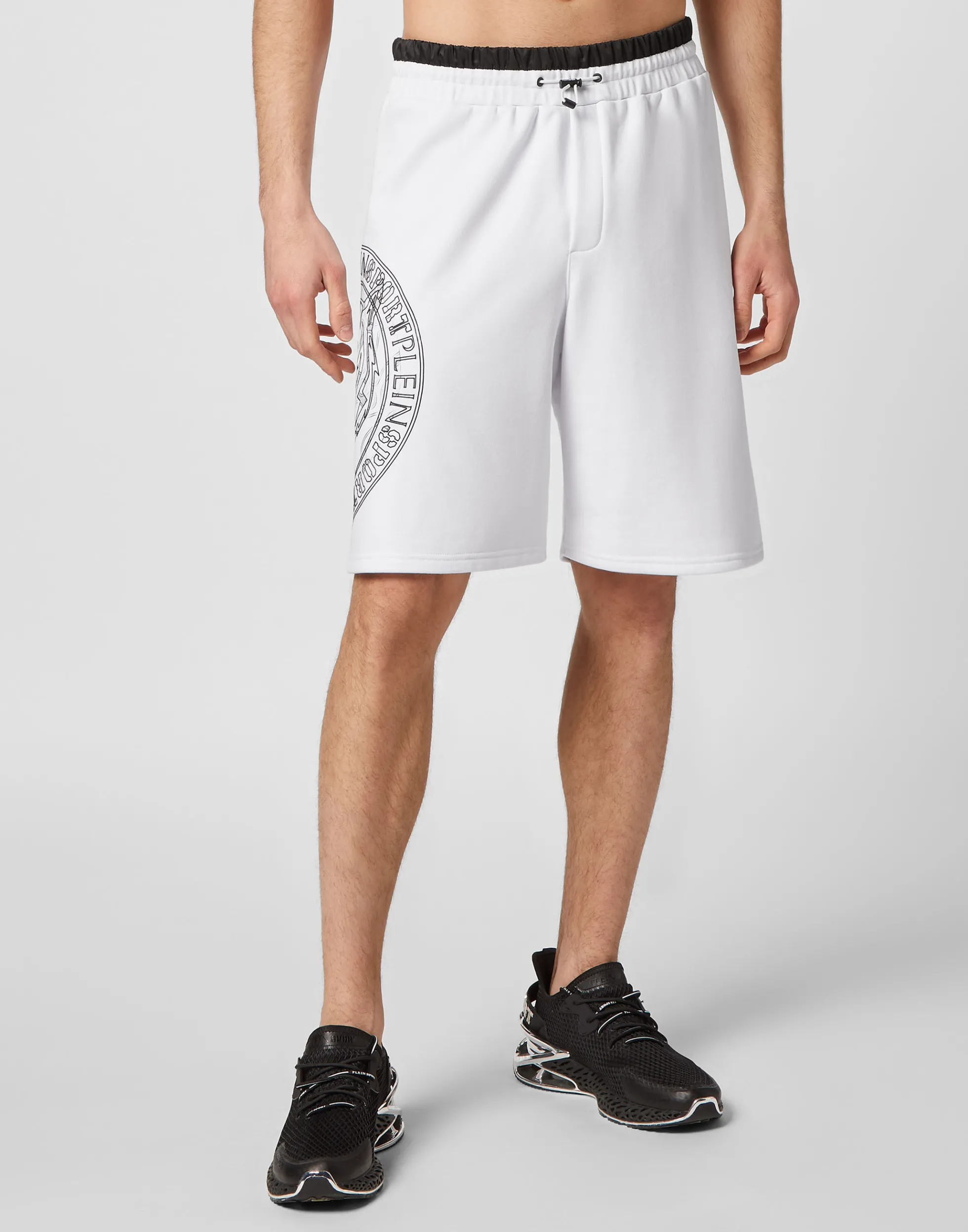 Men Plein Sport Jogging Shorts Tiger