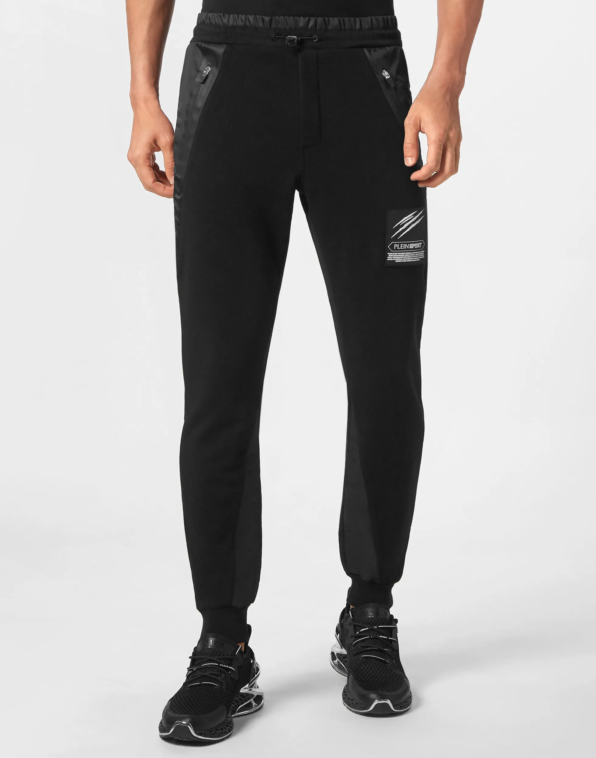 Men Plein Sport Jogging Tracksuit: Sweatjacket/Trousers