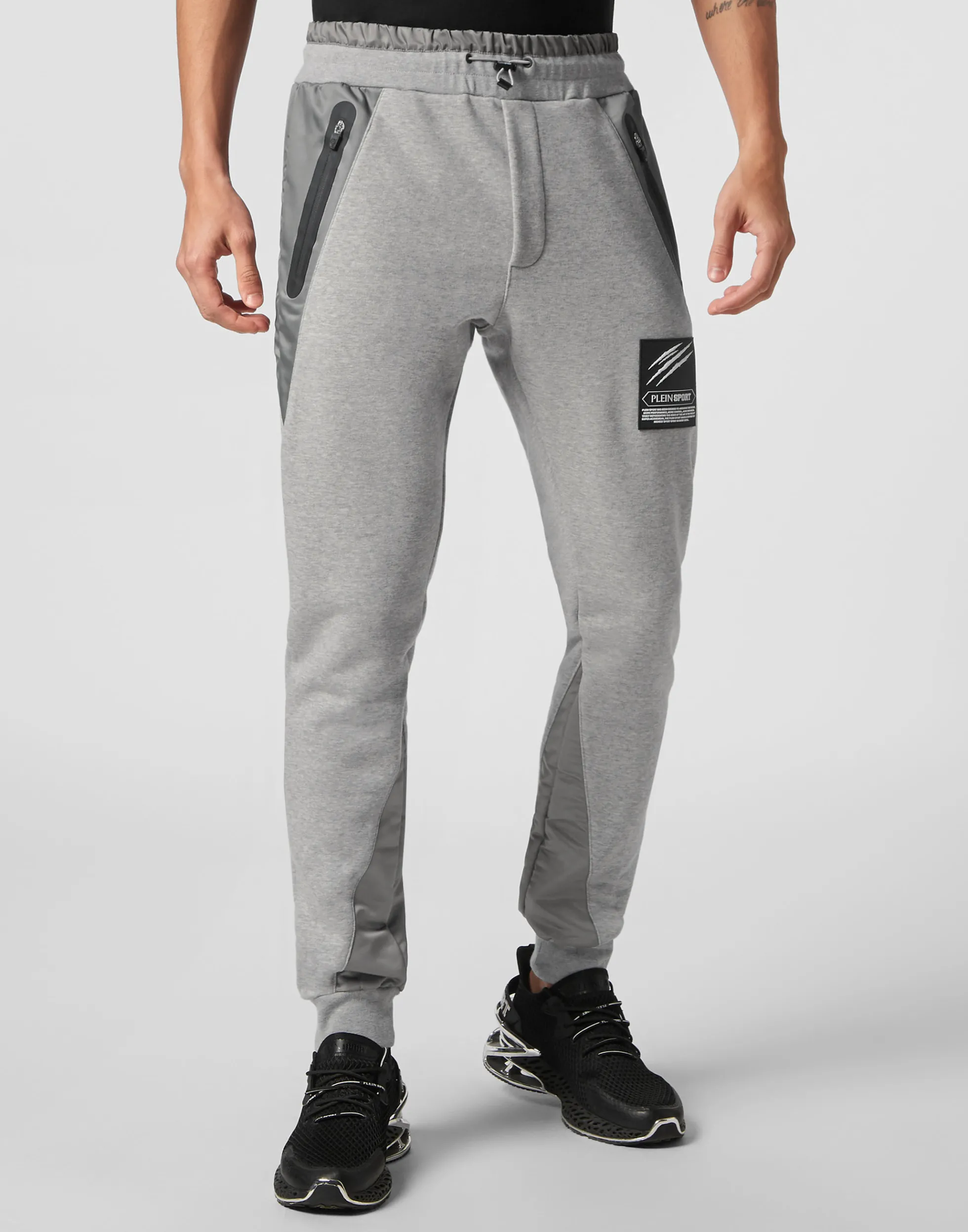 Men Plein Sport Jogging Tracksuit: Sweatjacket/Trousers