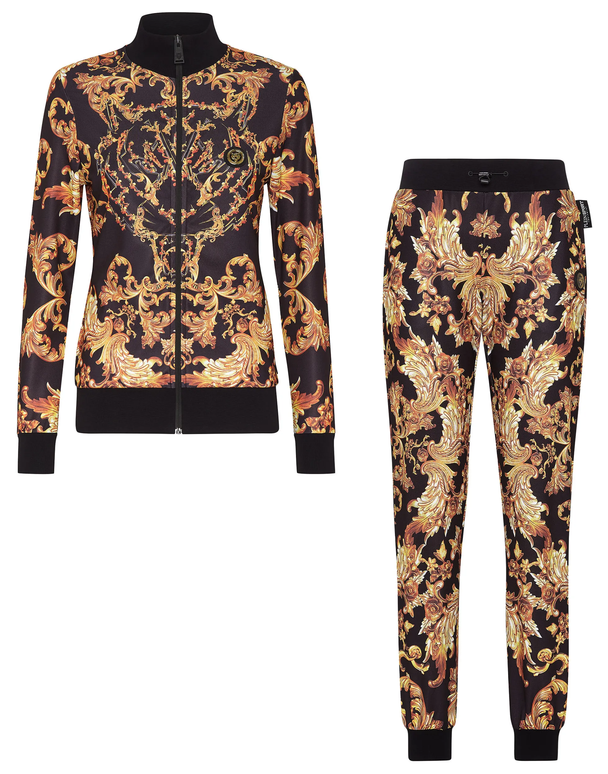 Women Plein Sport Jogging Tracksuit: Top/Trousers Baroque