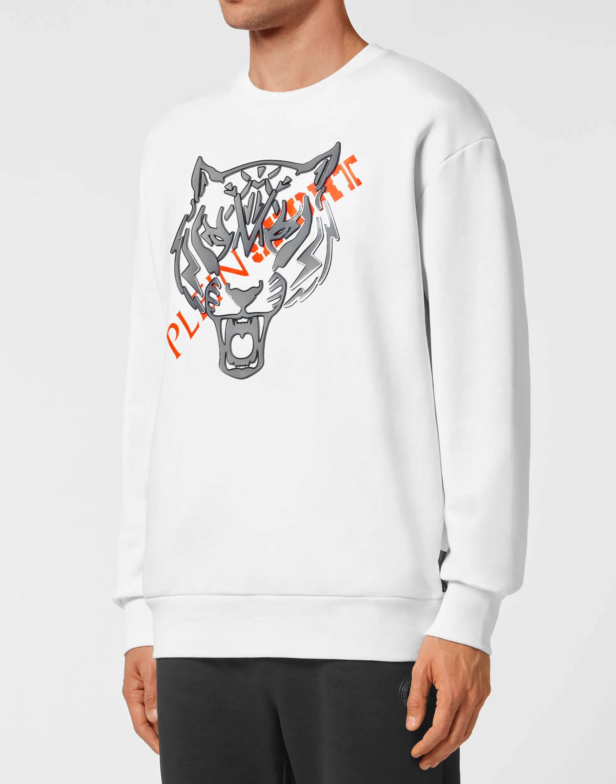 Men Plein Sport Longsleeve Sweatshirt Tiger