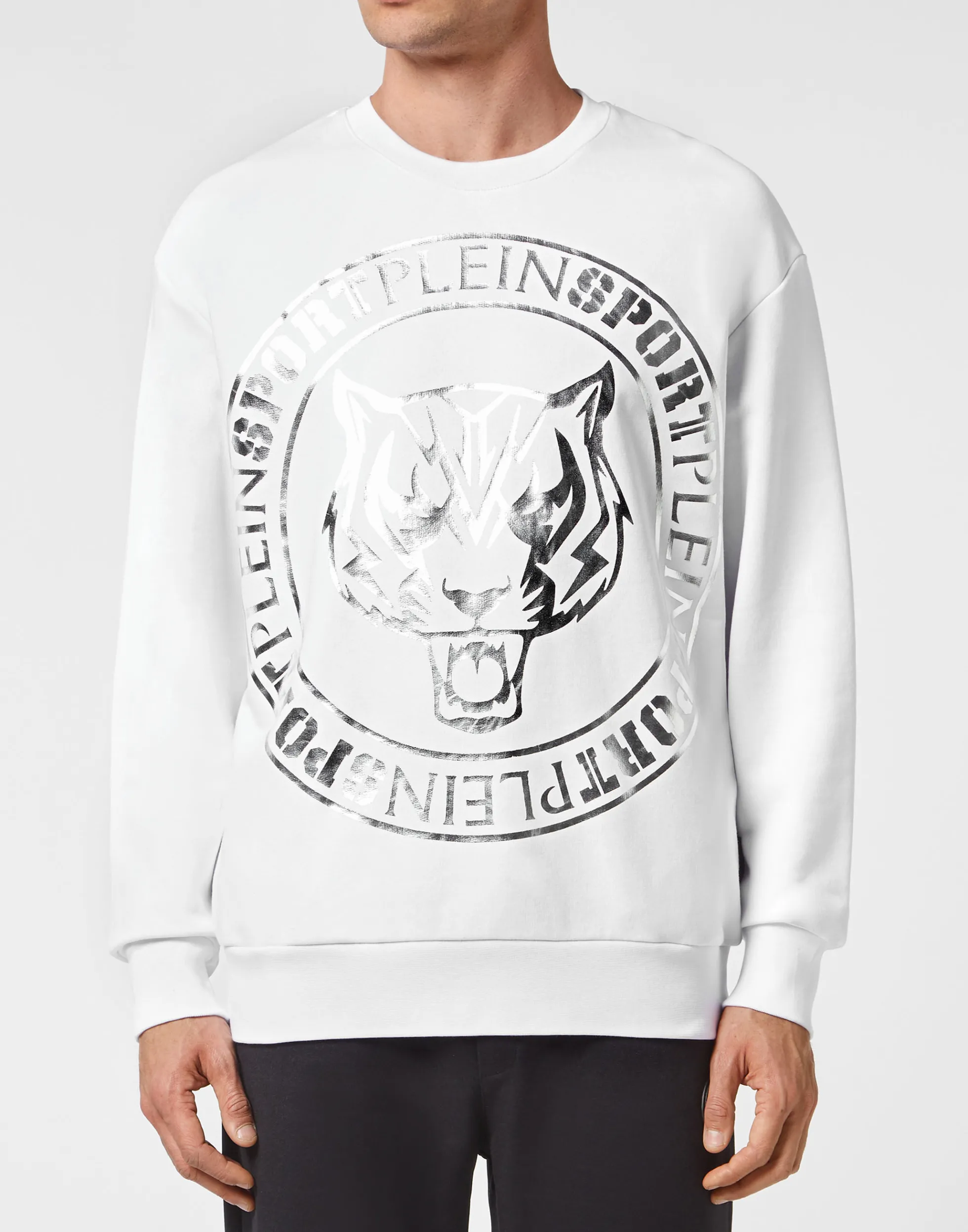 Men Plein Sport Longsleeve Sweatshirt Tiger