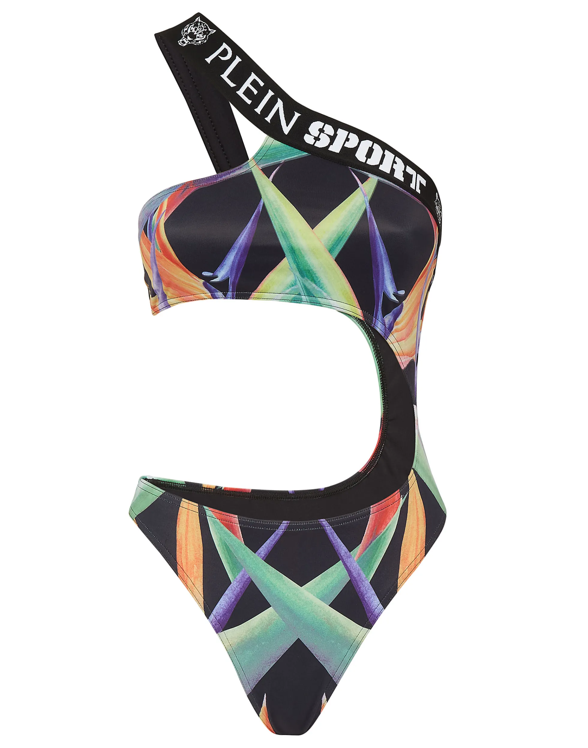 Women Plein Sport Monokini Flowers