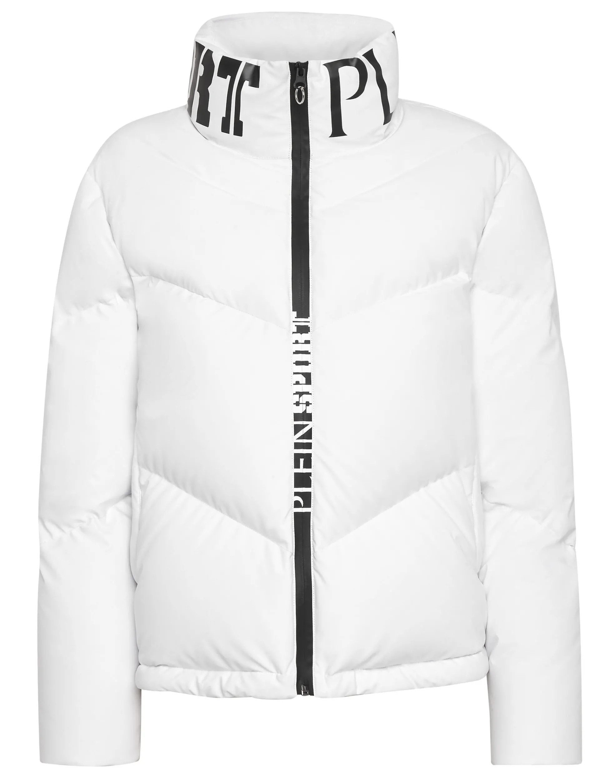 Women Plein Sport Nylon Down Jacket Tiger