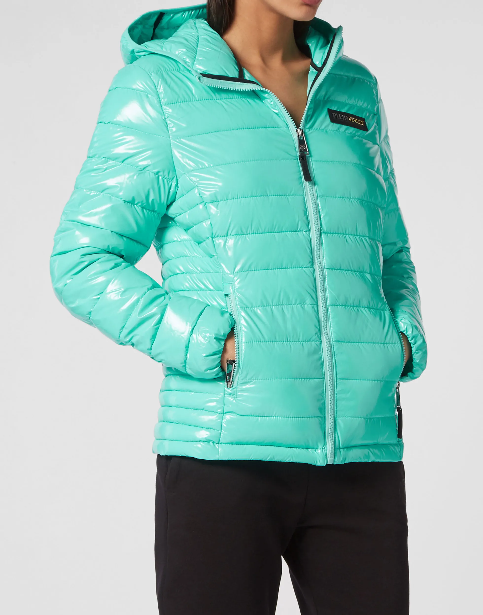 Women Plein Sport Outerwear Jacket Woman