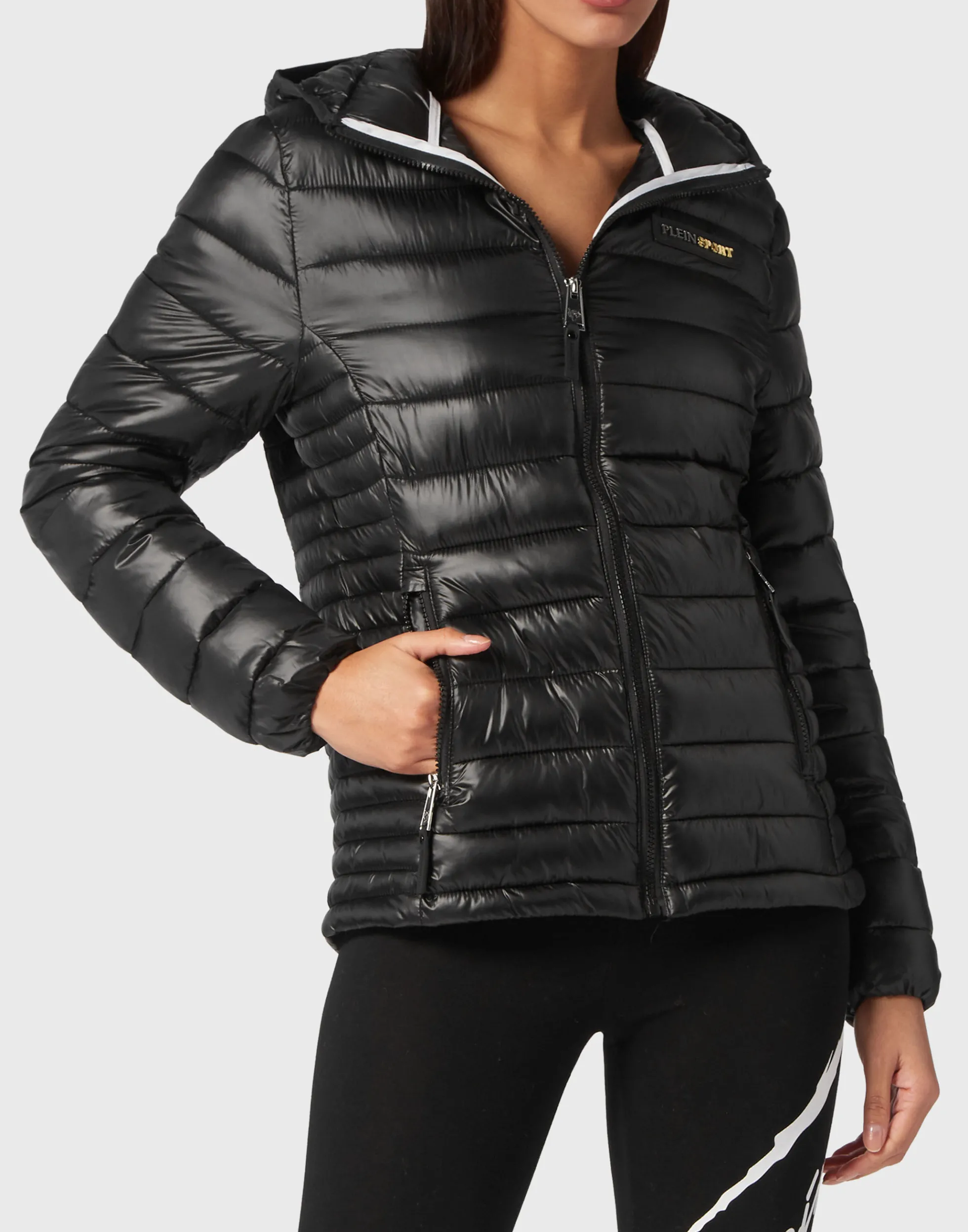 Women Plein Sport Outerwear Jacket Woman