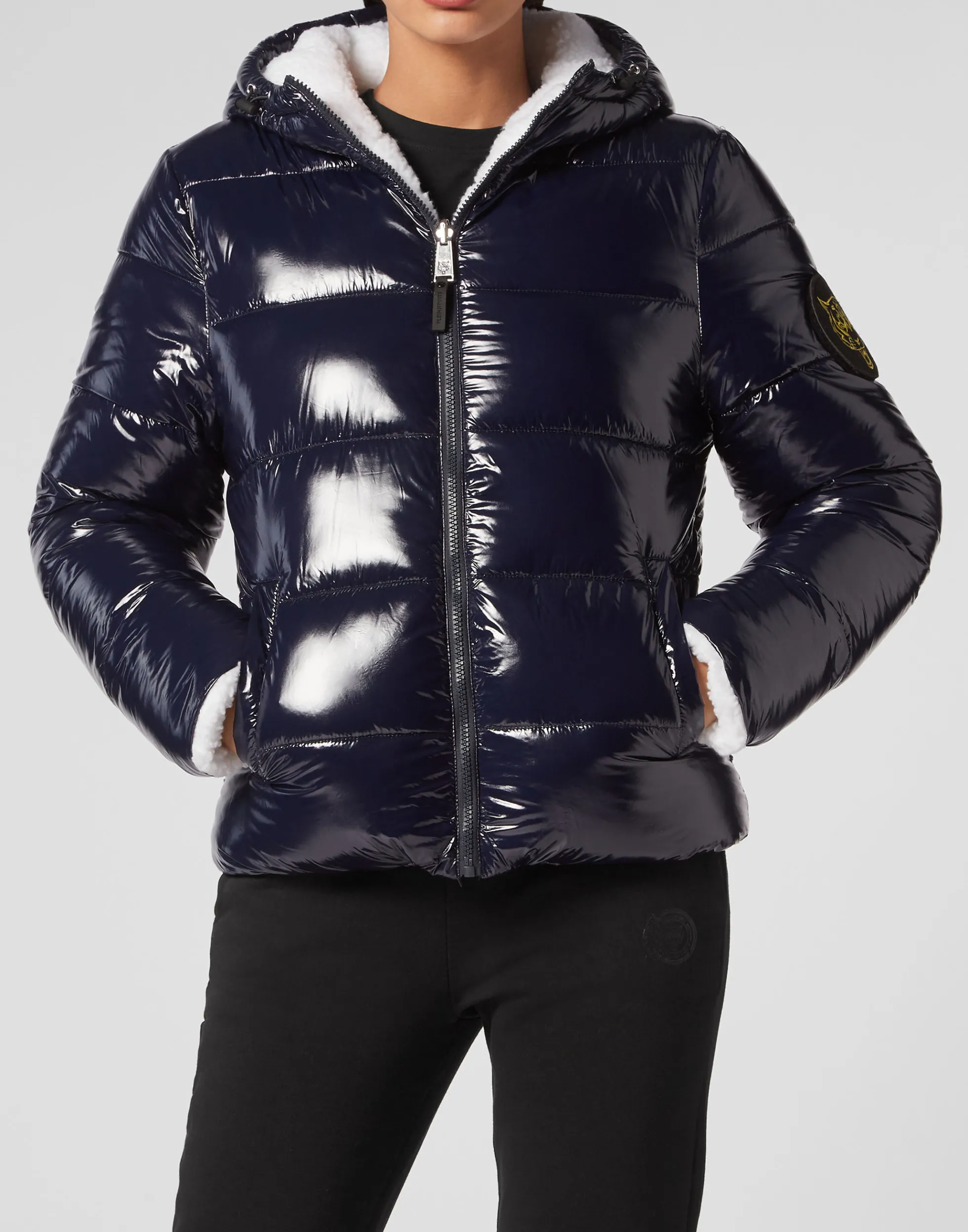 Women Plein Sport Outerwear Jacket Woman