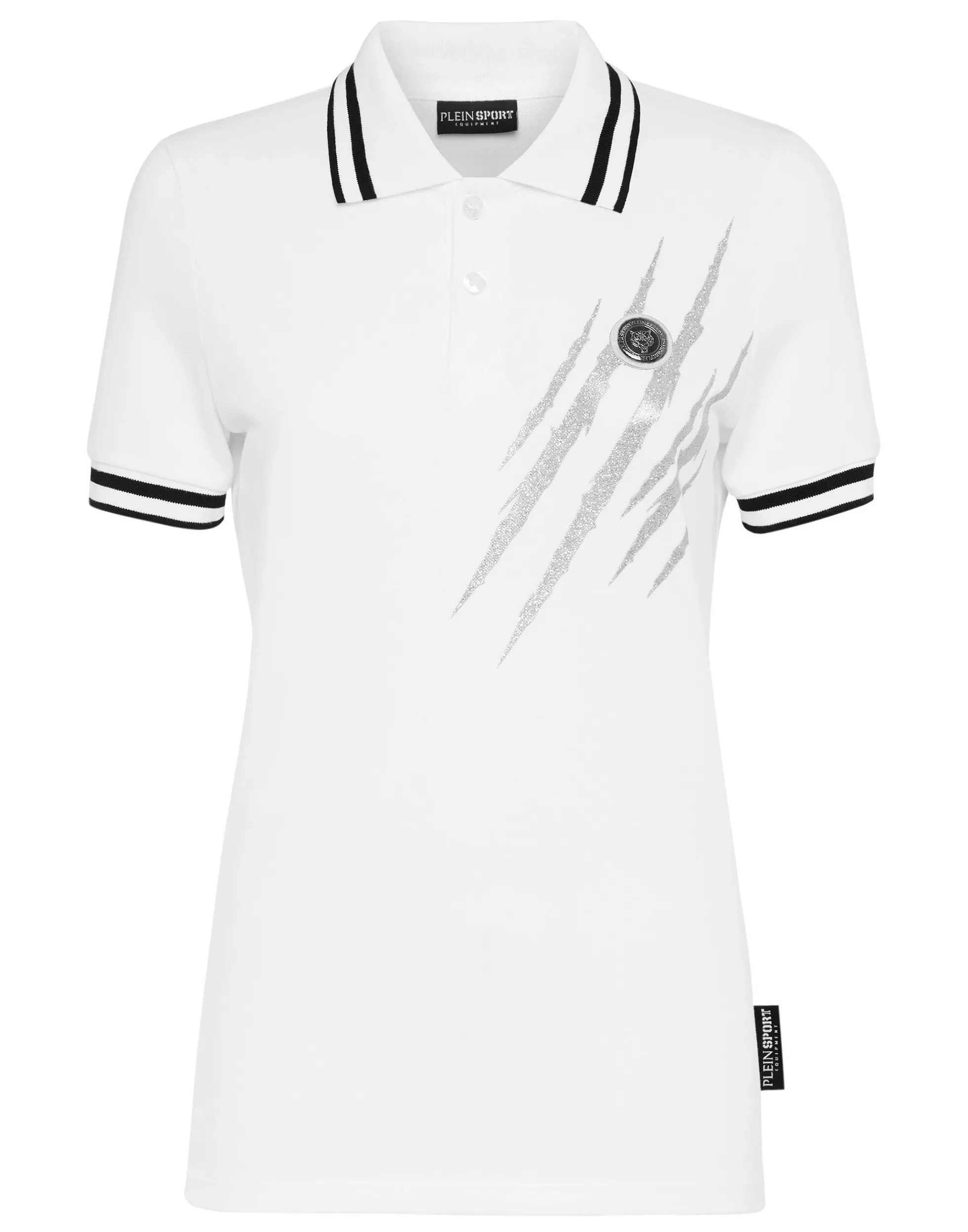 Women Plein Sport Polo Shirt Ss Scratch