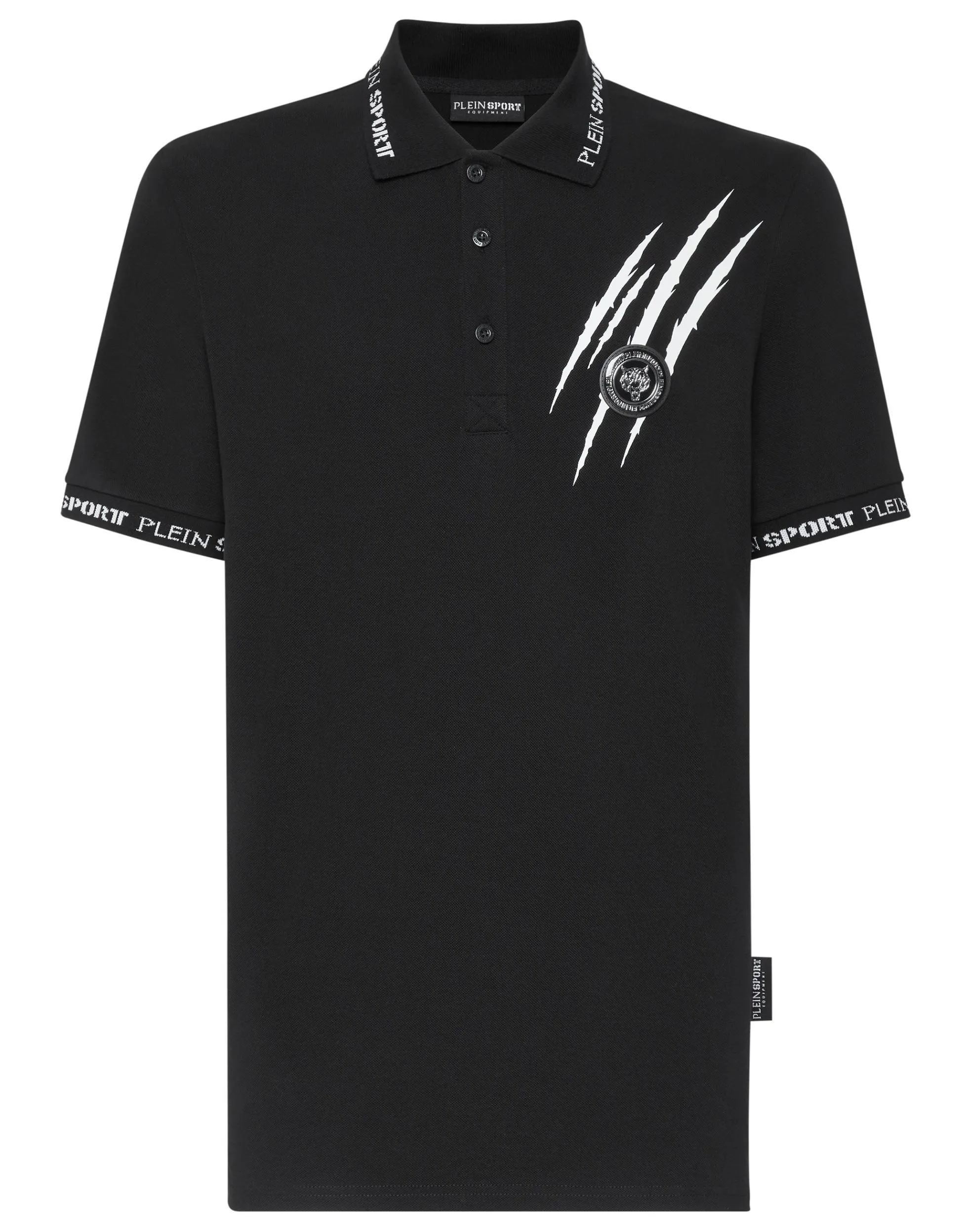 Men Plein Sport Polo Shirt Ss Scratch