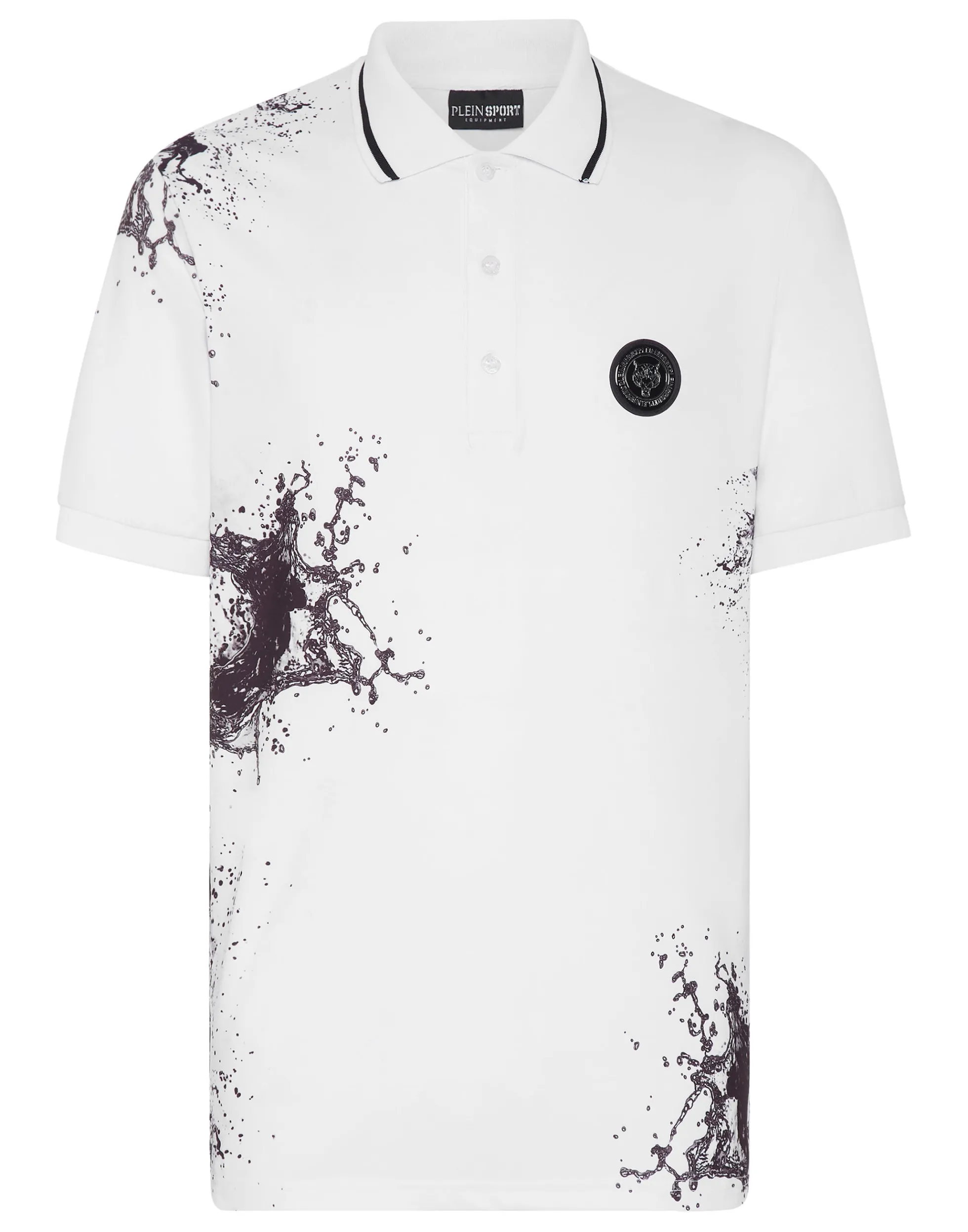 Men Plein Sport Polo Ss Splash Extreme