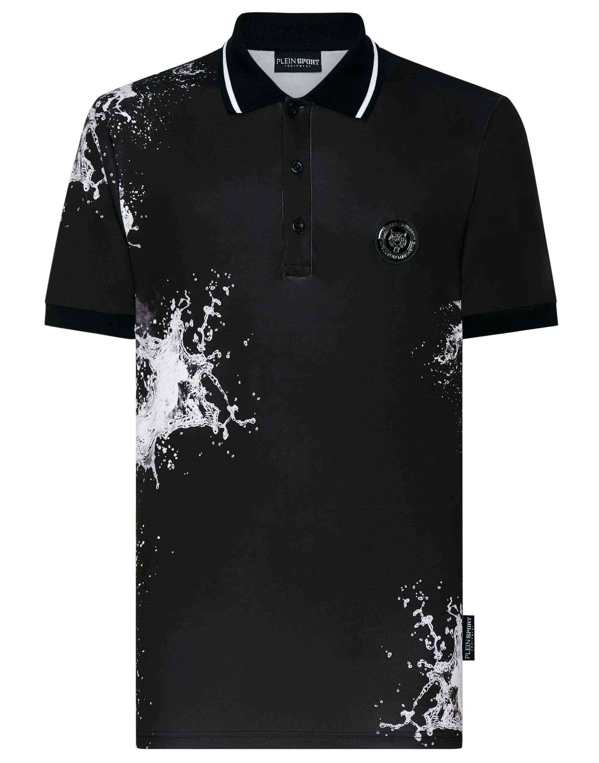 Men Plein Sport Polo Ss Splash Extreme