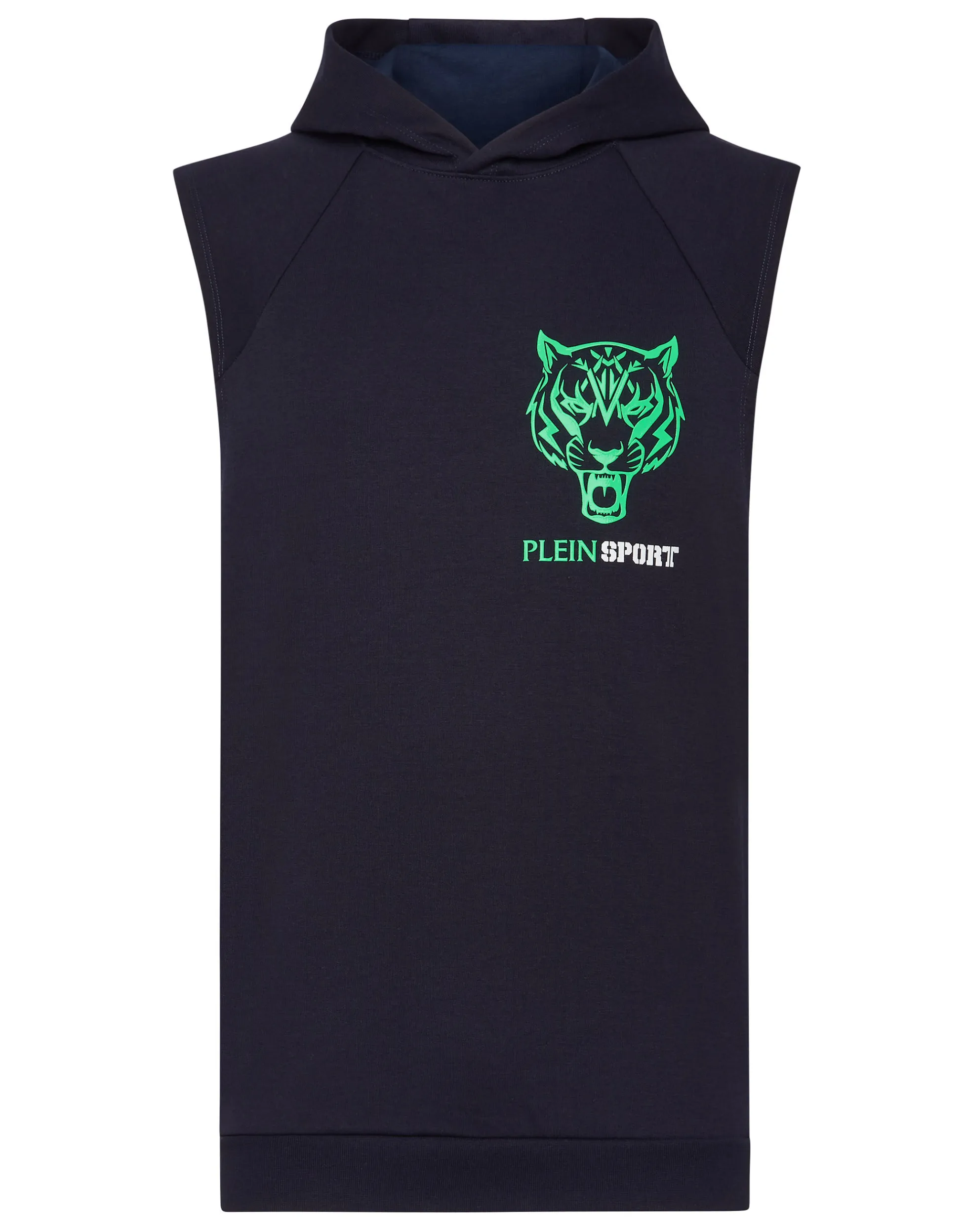 Men Plein Sport Sleeveless Hoodie Sweatshirt