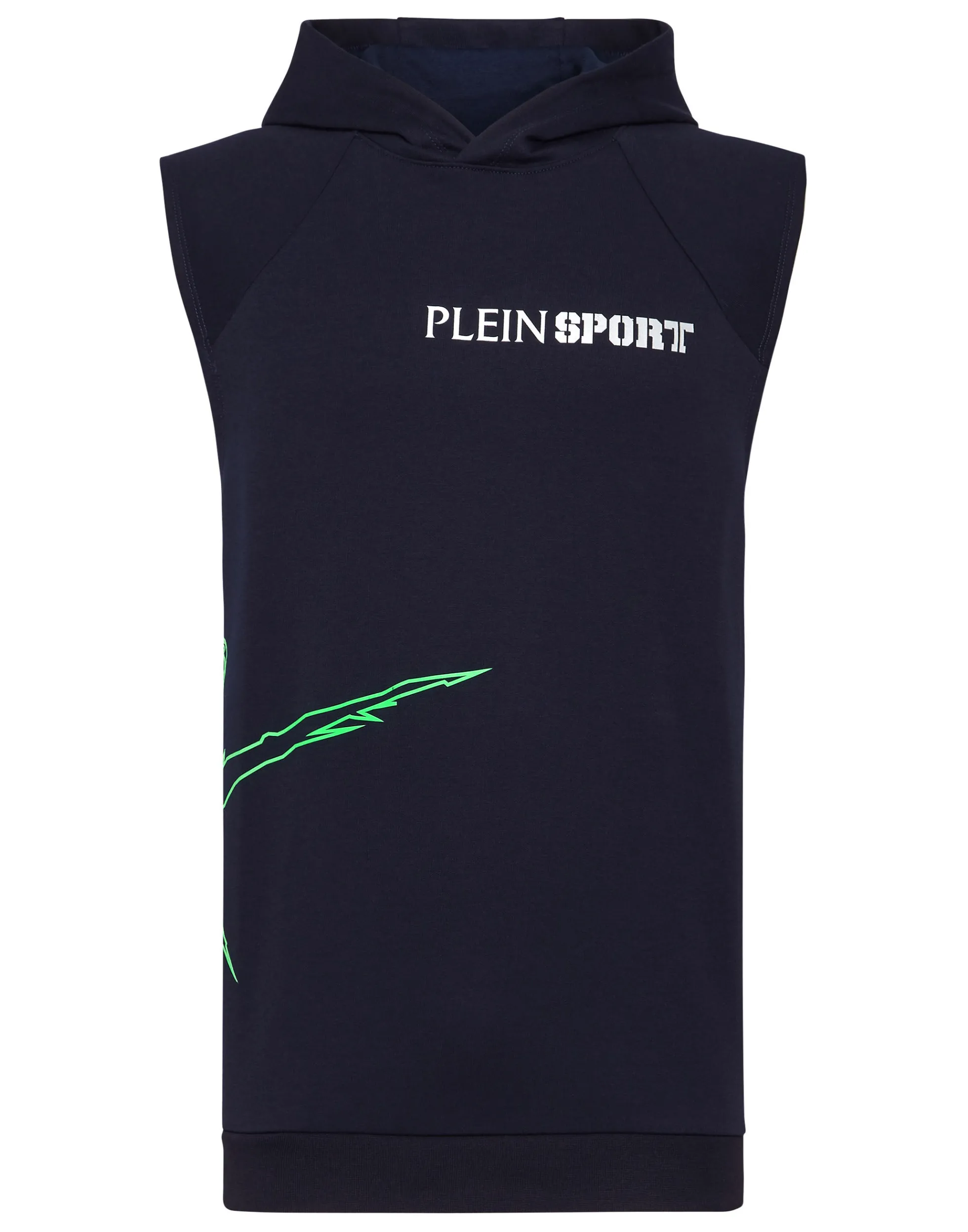 Men Plein Sport Sleeveless Hoodie Sweatshirt