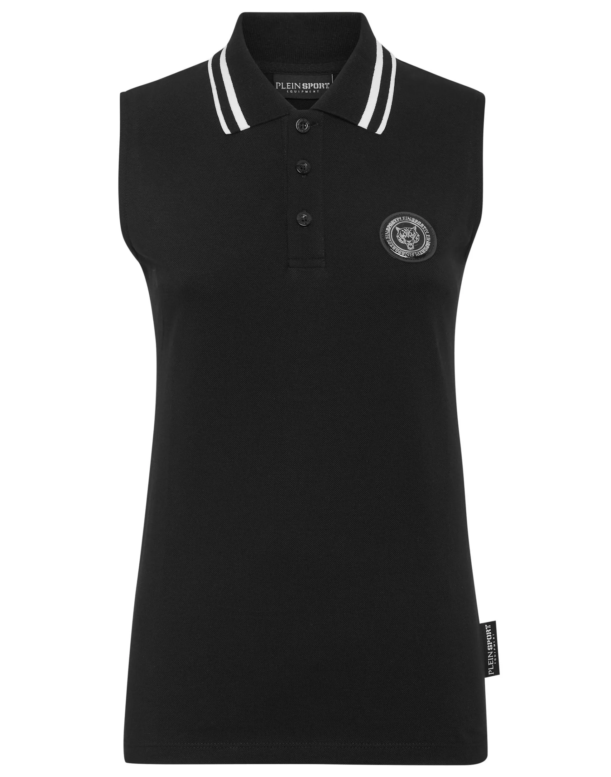 Women Plein Sport Sleeveless Polo Statement