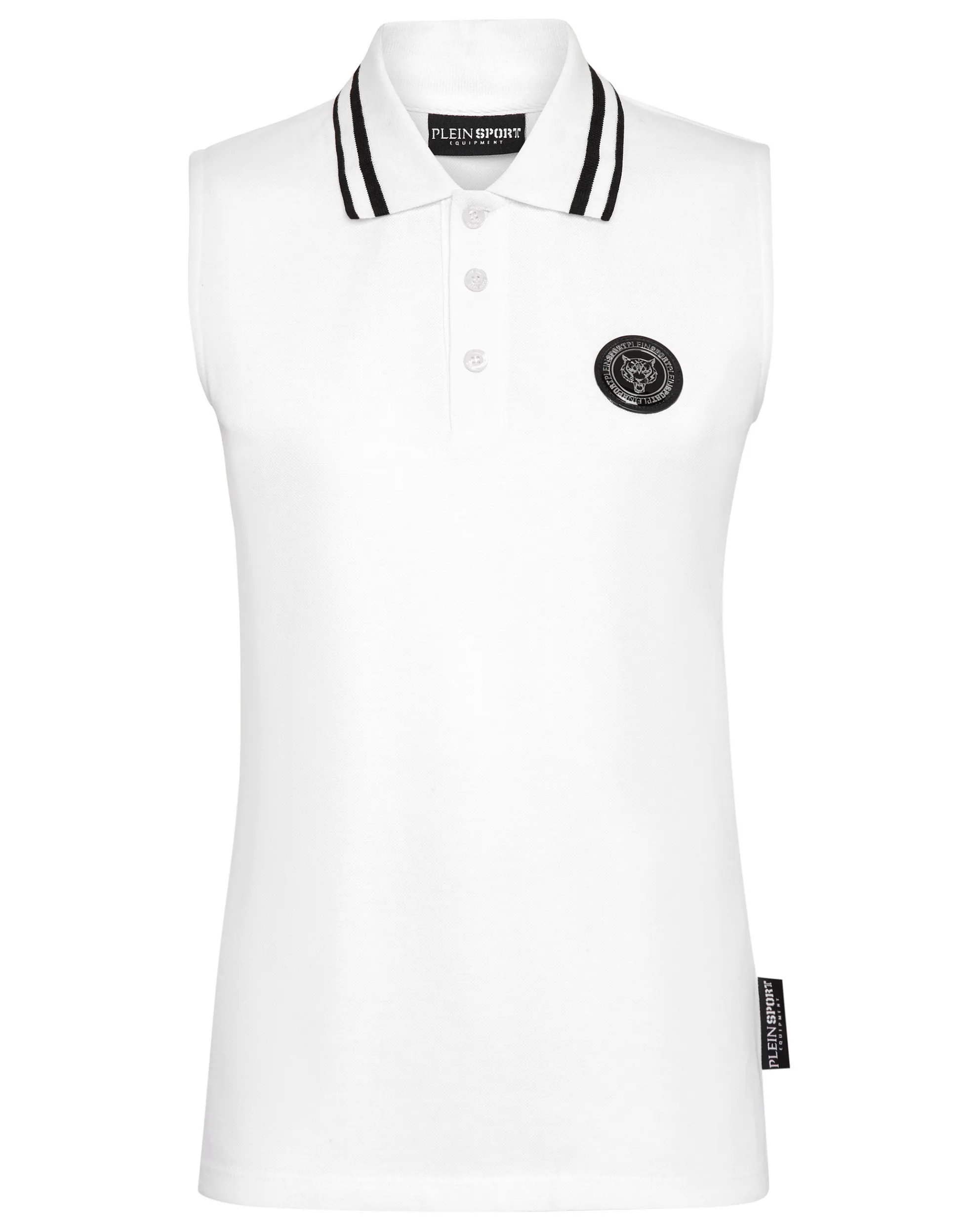 Women Plein Sport Sleeveless Polo Statement