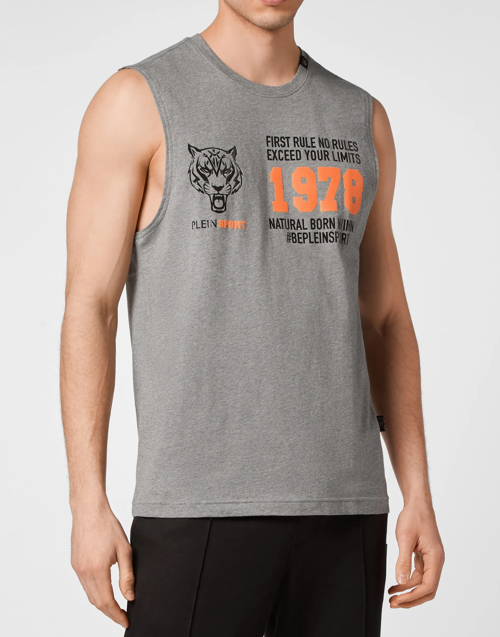 Men Plein Sport Sleeveless T-Shirt