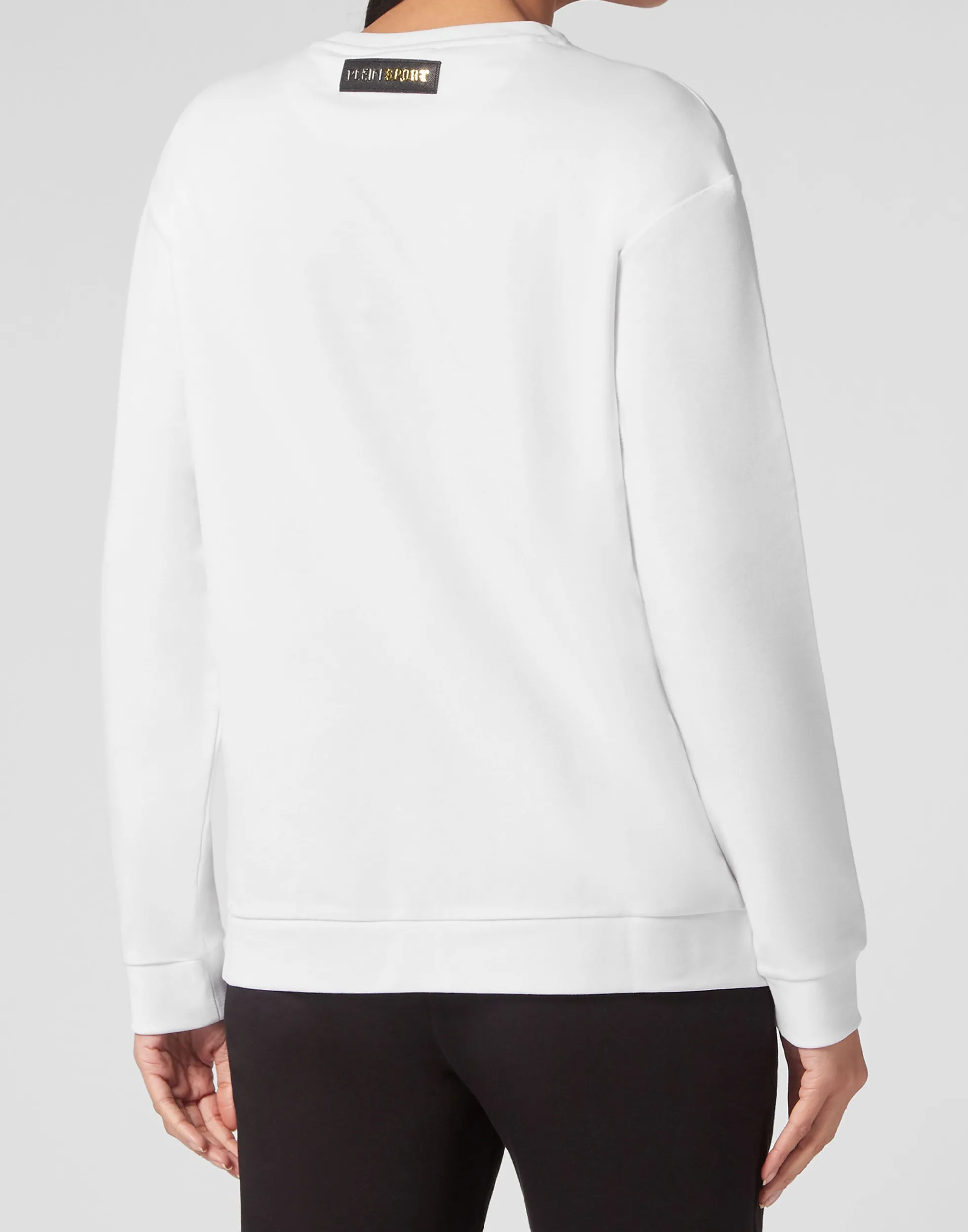 Women Plein Sport Sweatshirt Round Neck