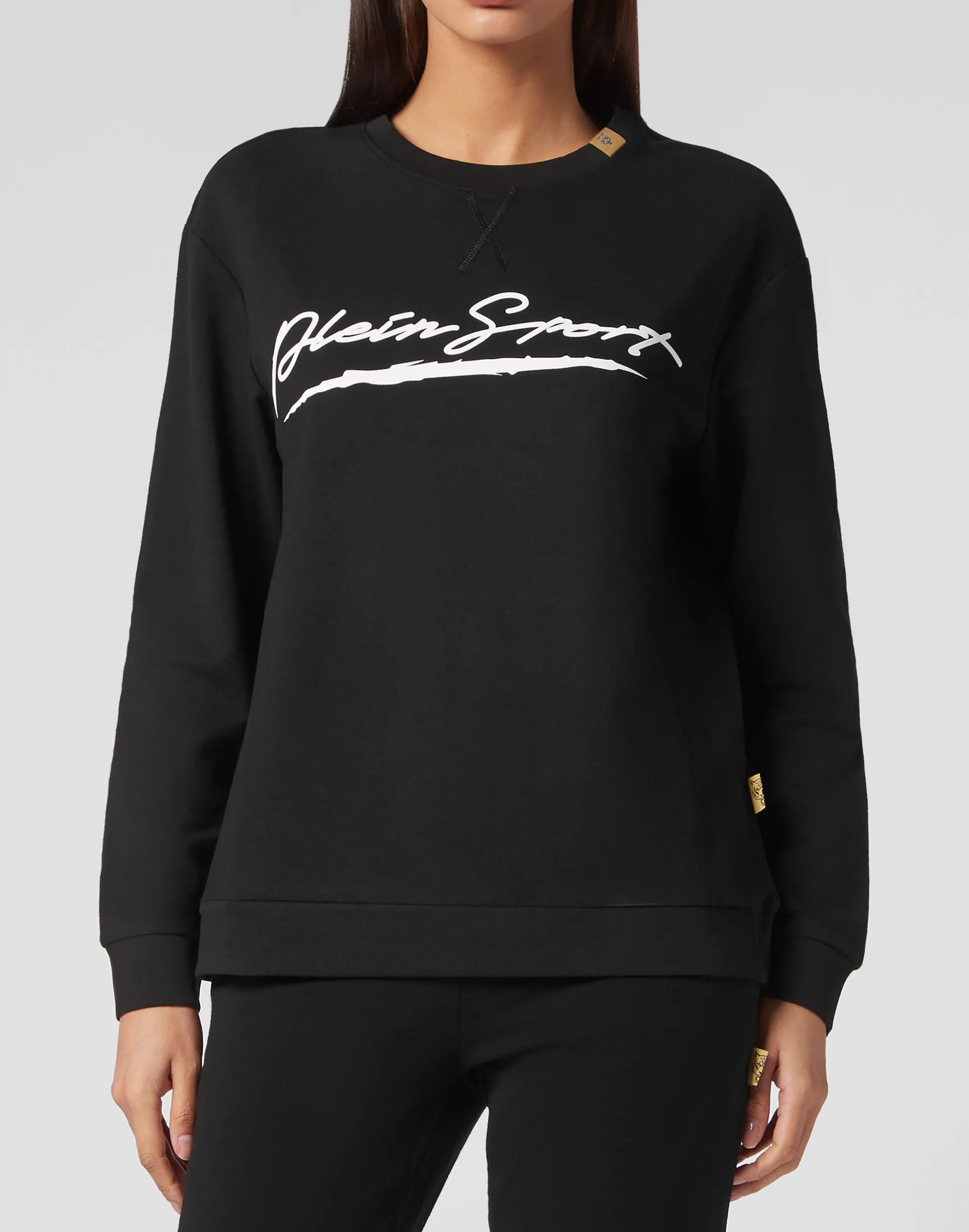 Women Plein Sport Sweatshirt Round Neck