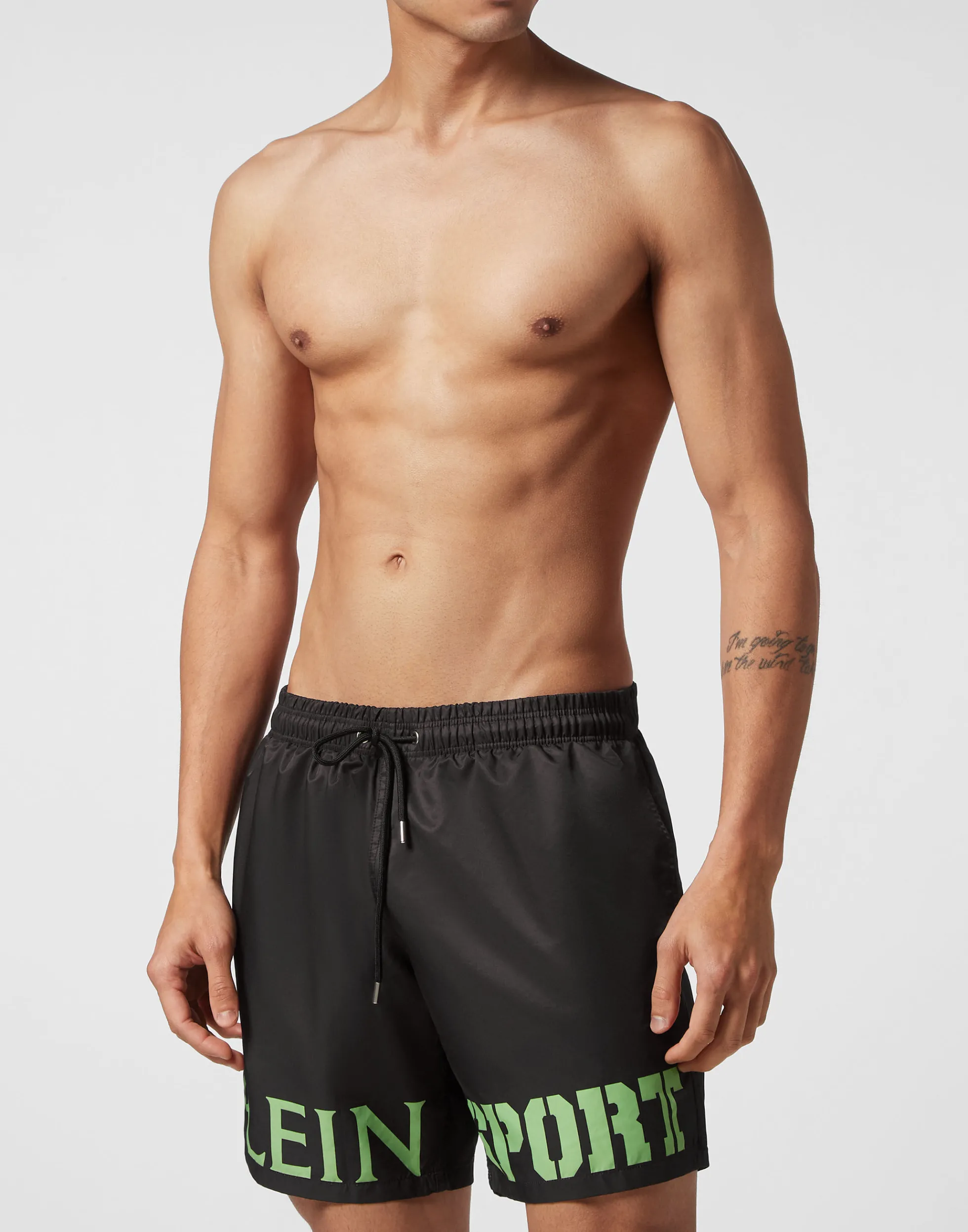 Men Plein Sport Swim-Trunks