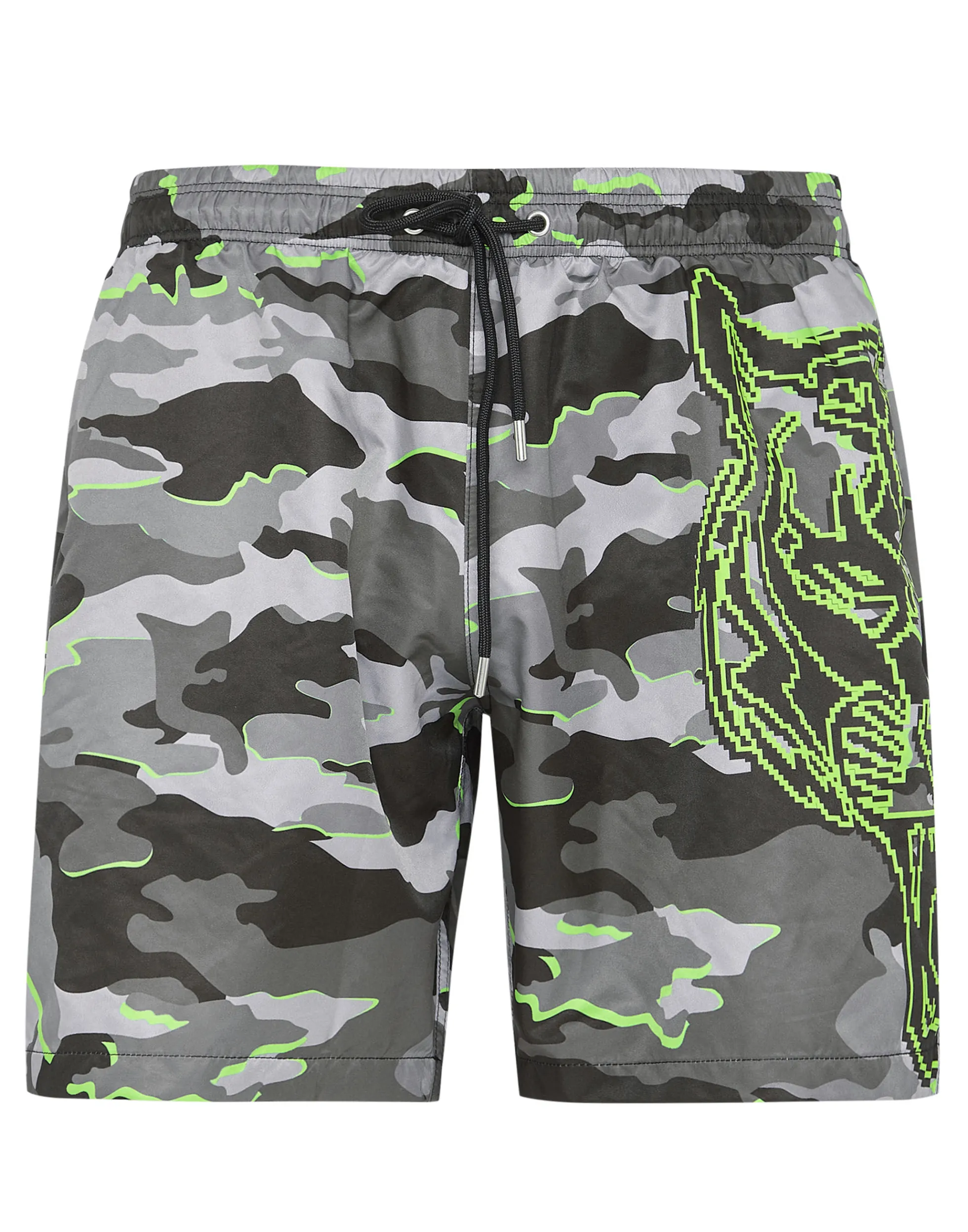 Men Plein Sport Swim-Trunks Neon Amazon Edition (Camouflage)