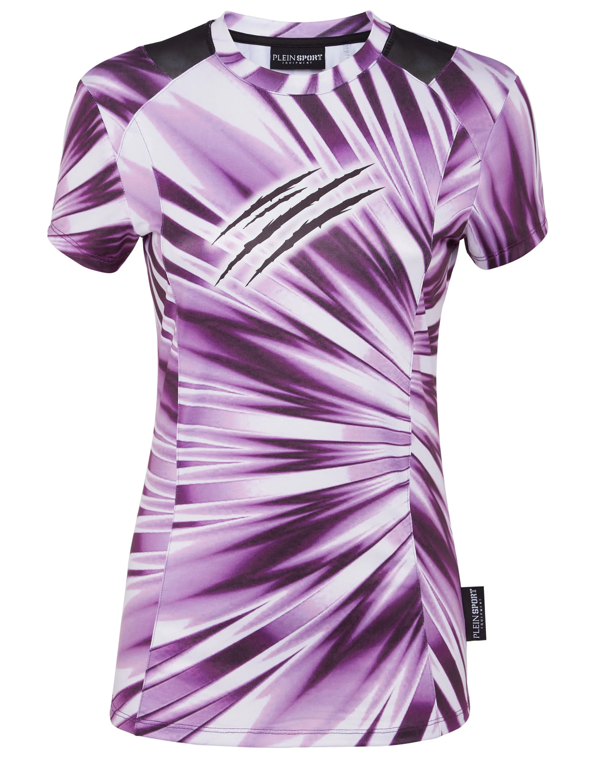 Women Plein Sport Tie-Dye T-Shirt Round Neck Ss Scratch