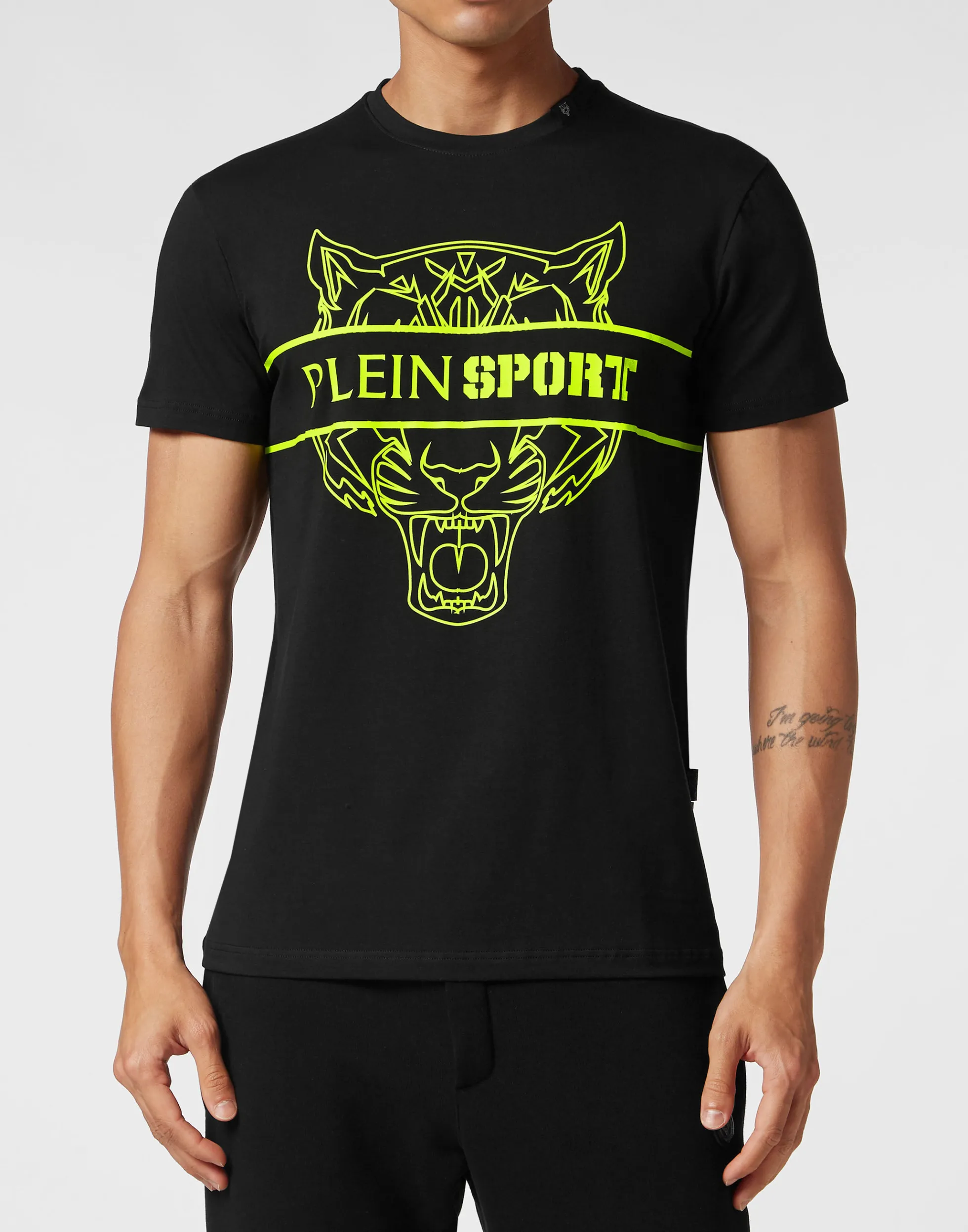 Men Plein Sport T-Shirt Round Neck