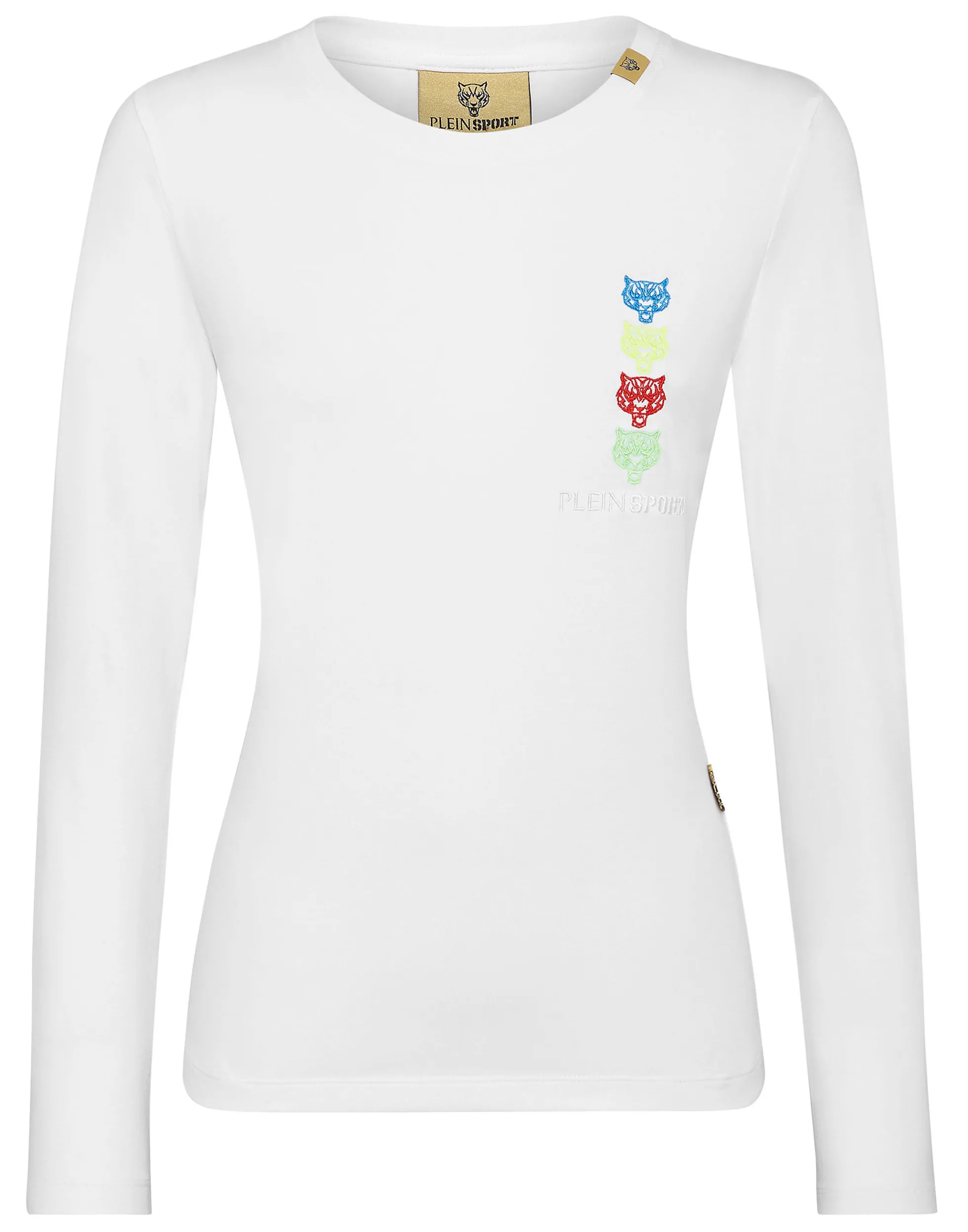 Women Plein Sport T-Shirt Round Neck Ls