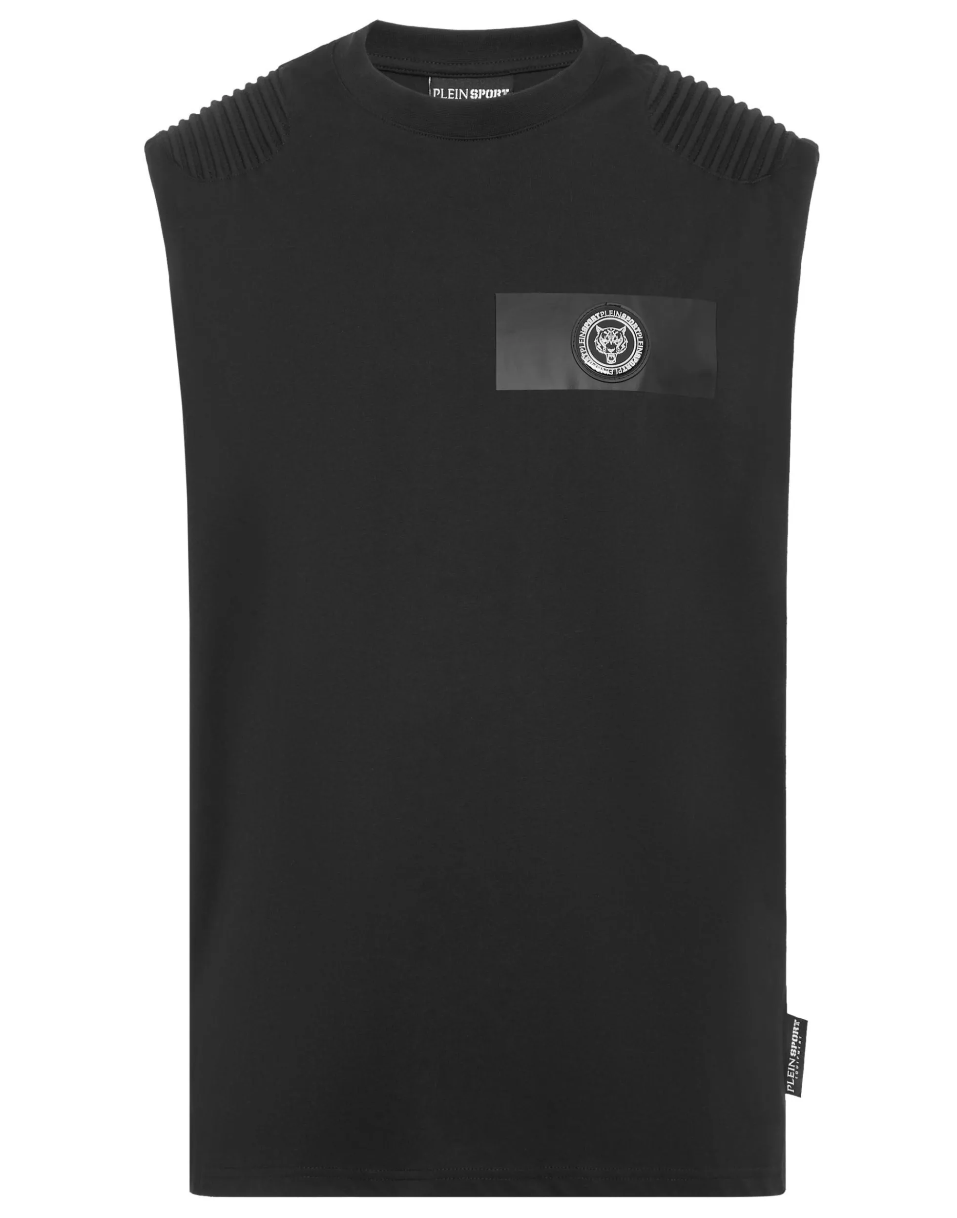 Men Plein Sport T-Shirt Round Neck Sleeveless