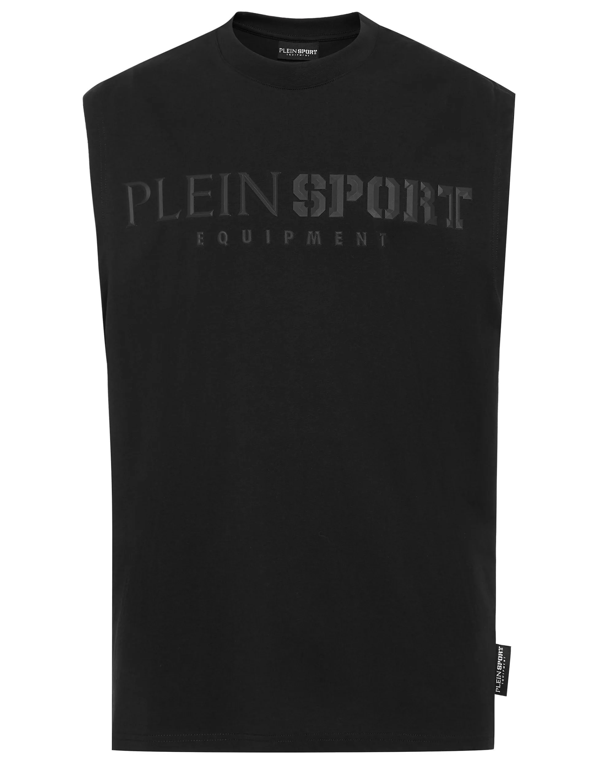 Men Plein Sport T-Shirt Round Neck Sleeveless Statement