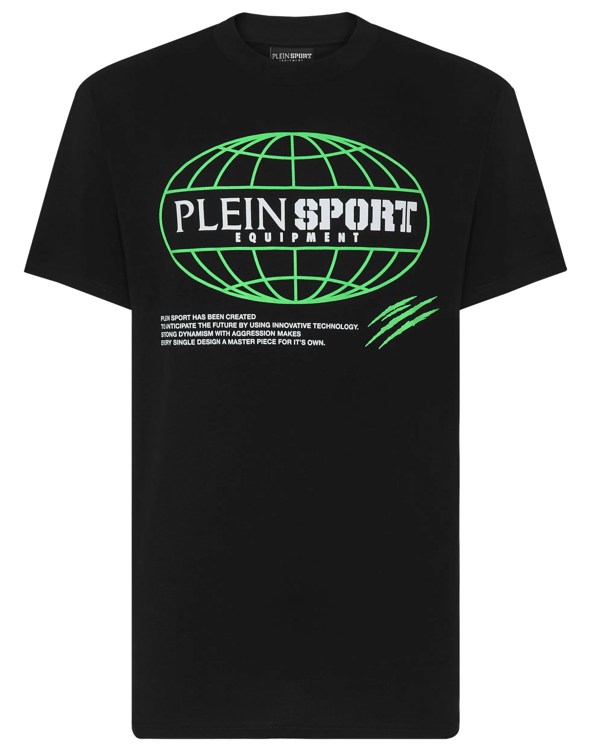 Men Plein Sport T-Shirt Round Neck Ss Global Express Edition