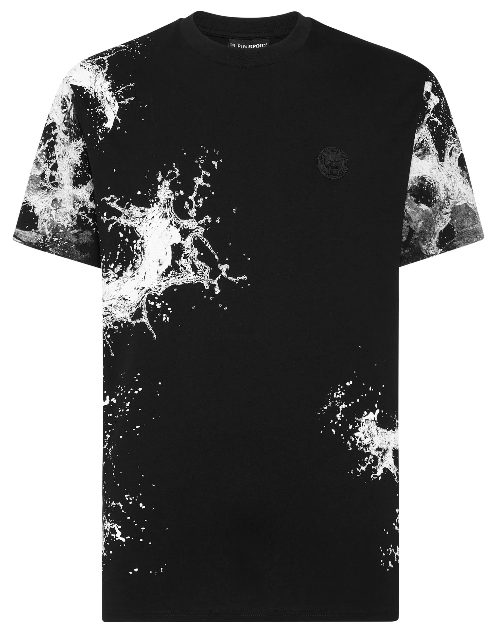 Men Plein Sport T-Shirt Round Neck Ss Splash Extreme