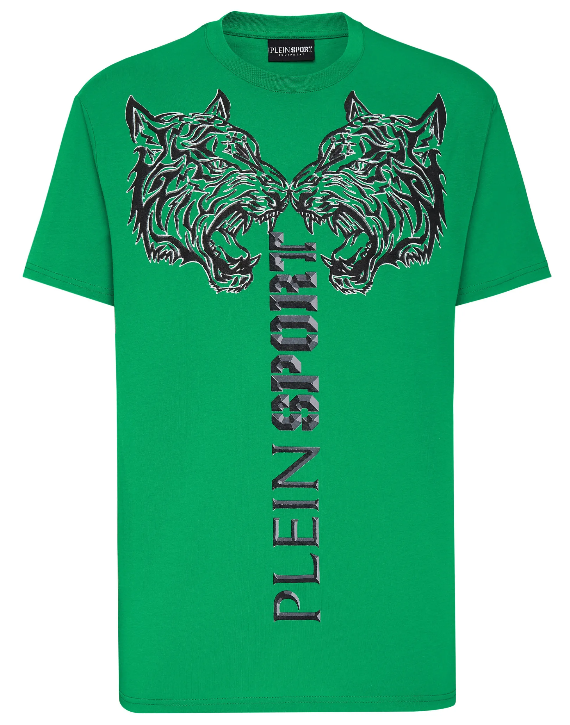 Men Plein Sport T-Shirt Round Neck Ss Tiger