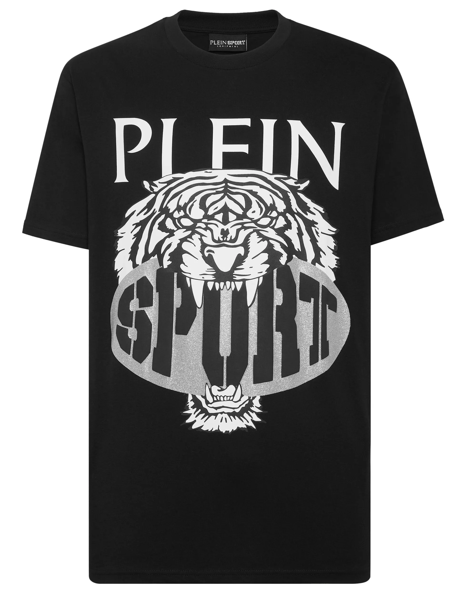 Men Plein Sport T-Shirt Round Neck Ss Tiger