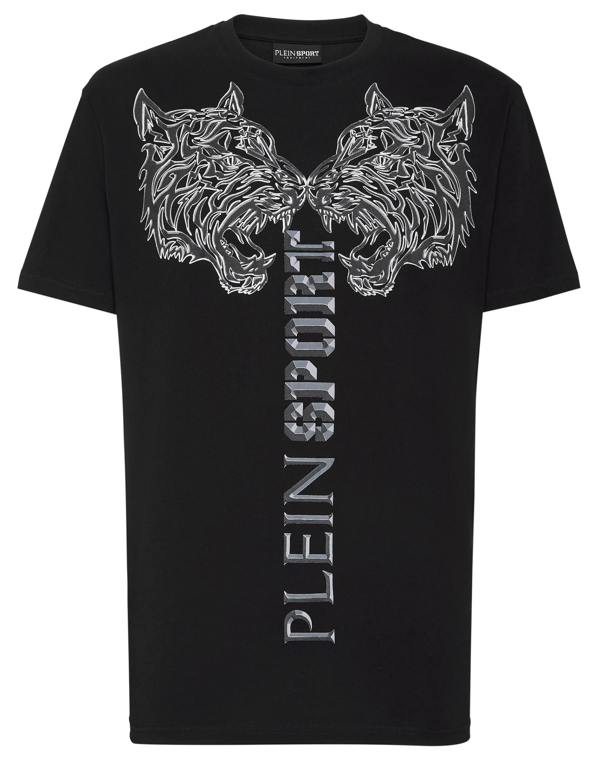 Men Plein Sport T-Shirt Round Neck Ss Tiger