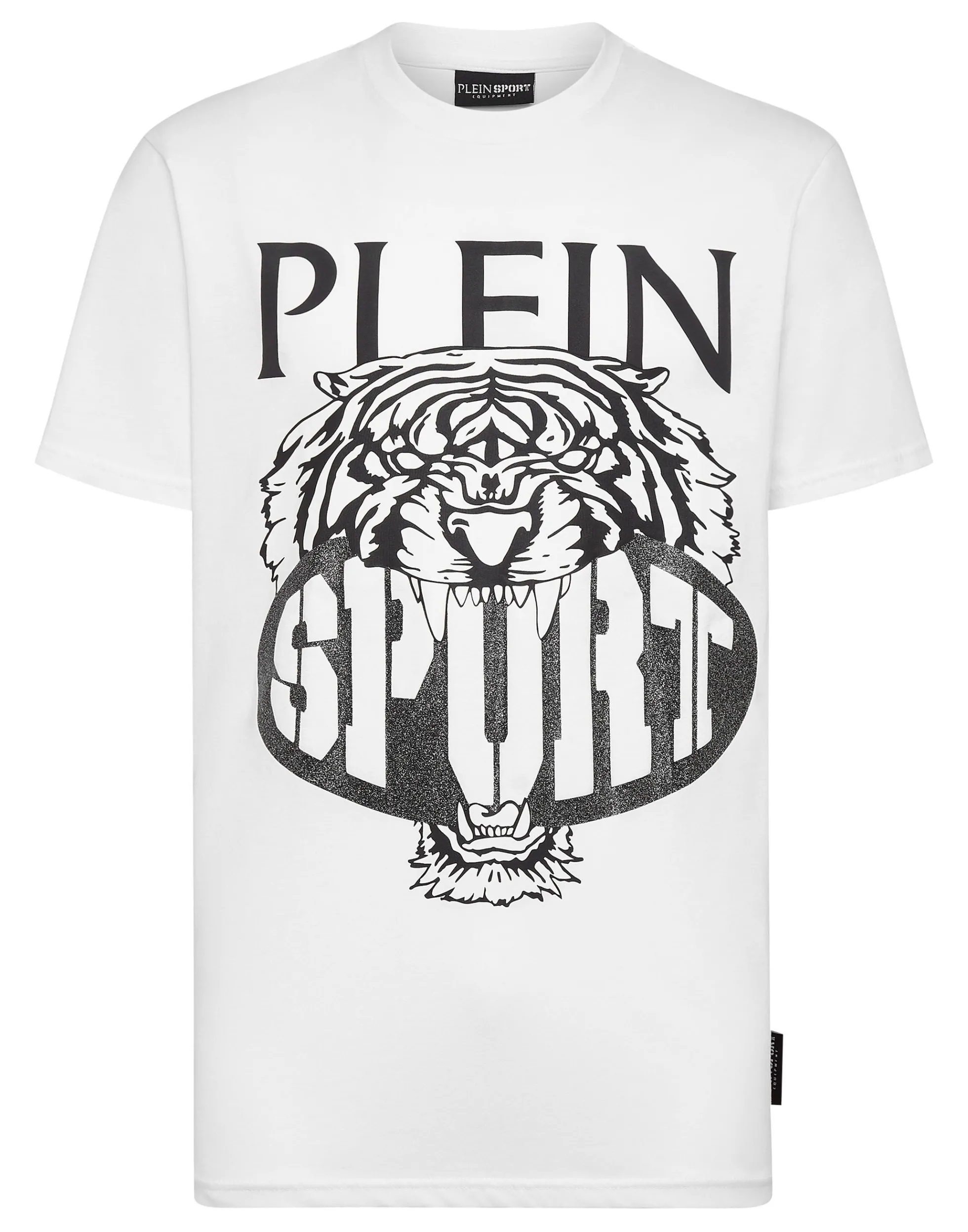 Men Plein Sport T-Shirt Round Neck Ss Tiger