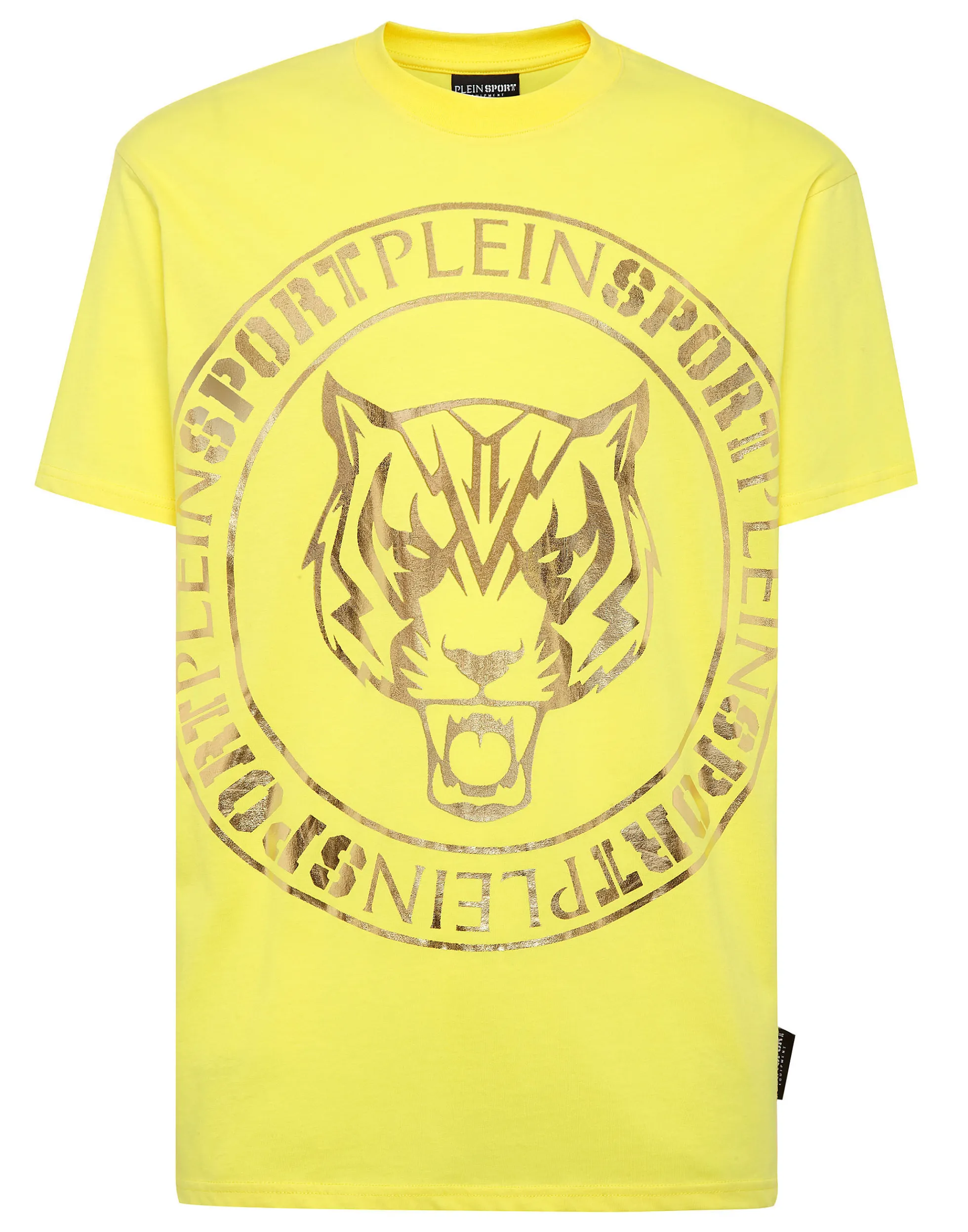 Men Plein Sport T-Shirt Round Neck Ss Tiger