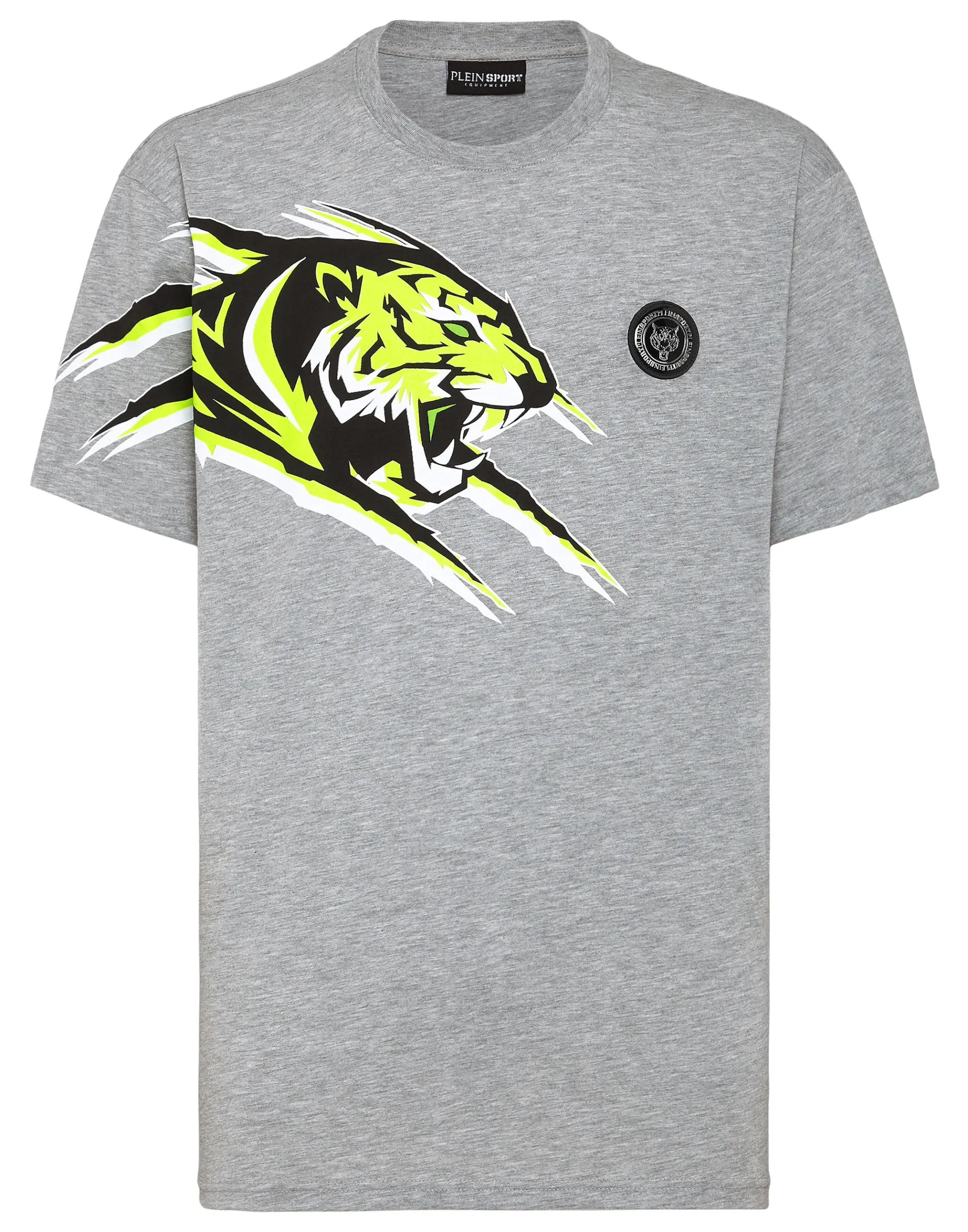 Men Plein Sport T-Shirt Round Neck Ss Tiger