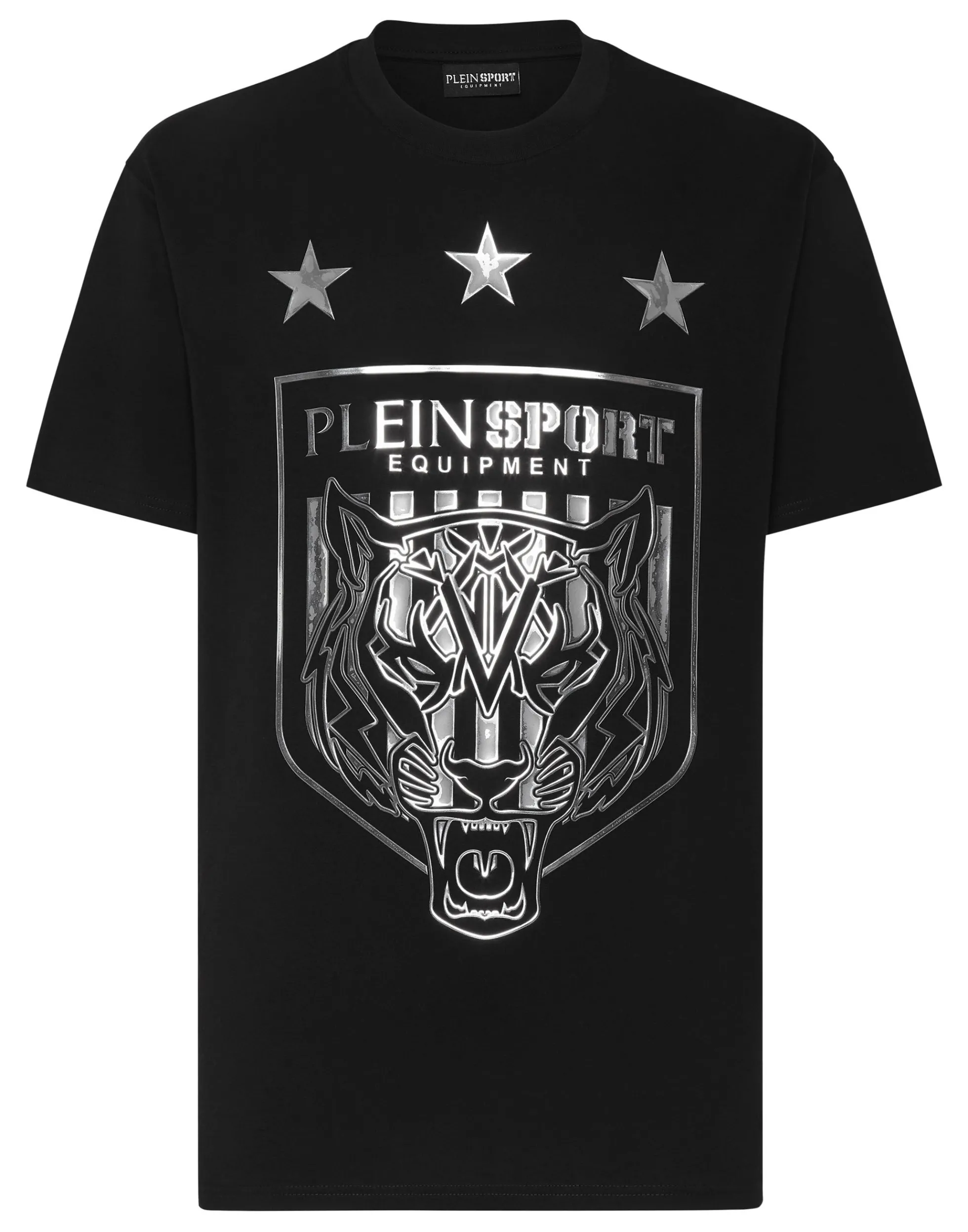 Men Plein Sport T-Shirt Round Neck Ss Tiger Crest Edition